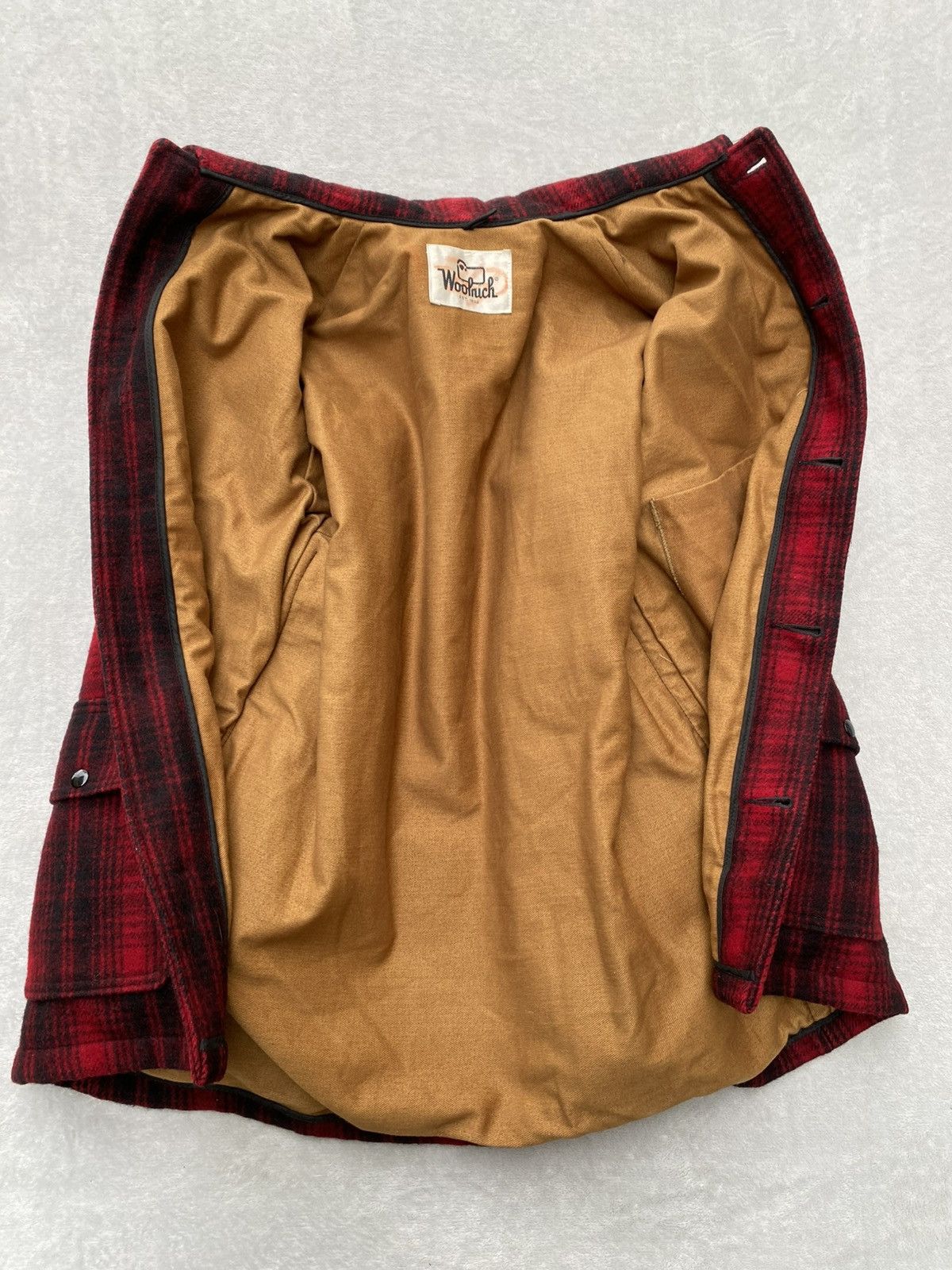 Woolrich Woolen Mills 1980s Woolrich Mackinaw Buffalo Plaid Hunting Jacket Size US M / EU 48-50 / 2 - 19 Thumbnail
