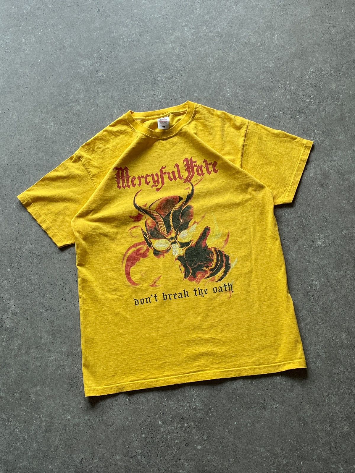 Vintage Mercyful fate vintage tee Size US L / EU 52-54 / 3 - 1 Thumbnail