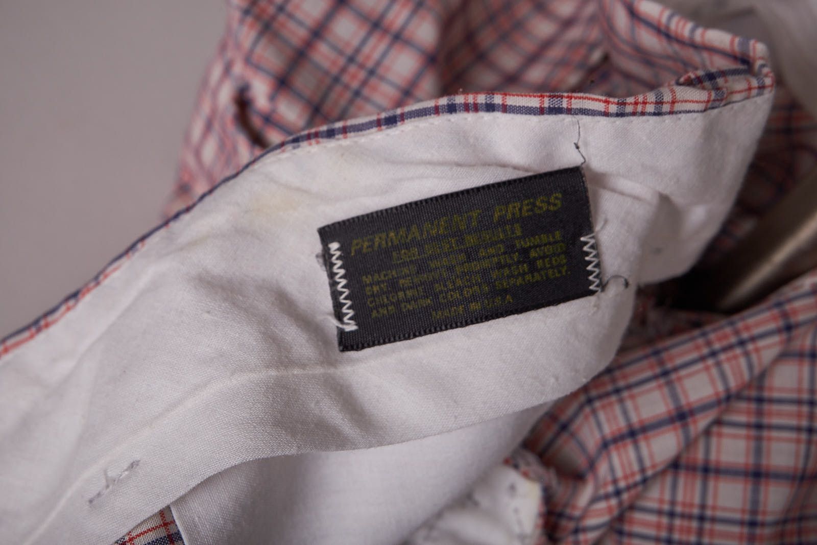 Vintage 1960s Plaid Golf Shorts Size US 35 - 8 Thumbnail