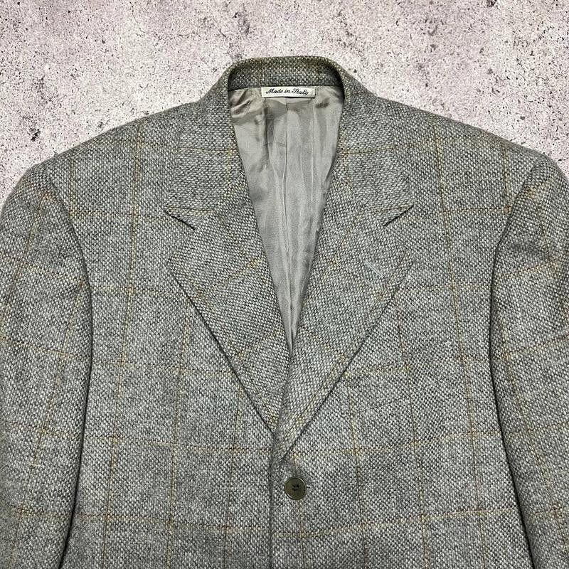 Pal Zileri Vintage Pal Zileri Wool Gray Blazer Sport Coat Size L 48 R Size 48R - 2 Thumbnail