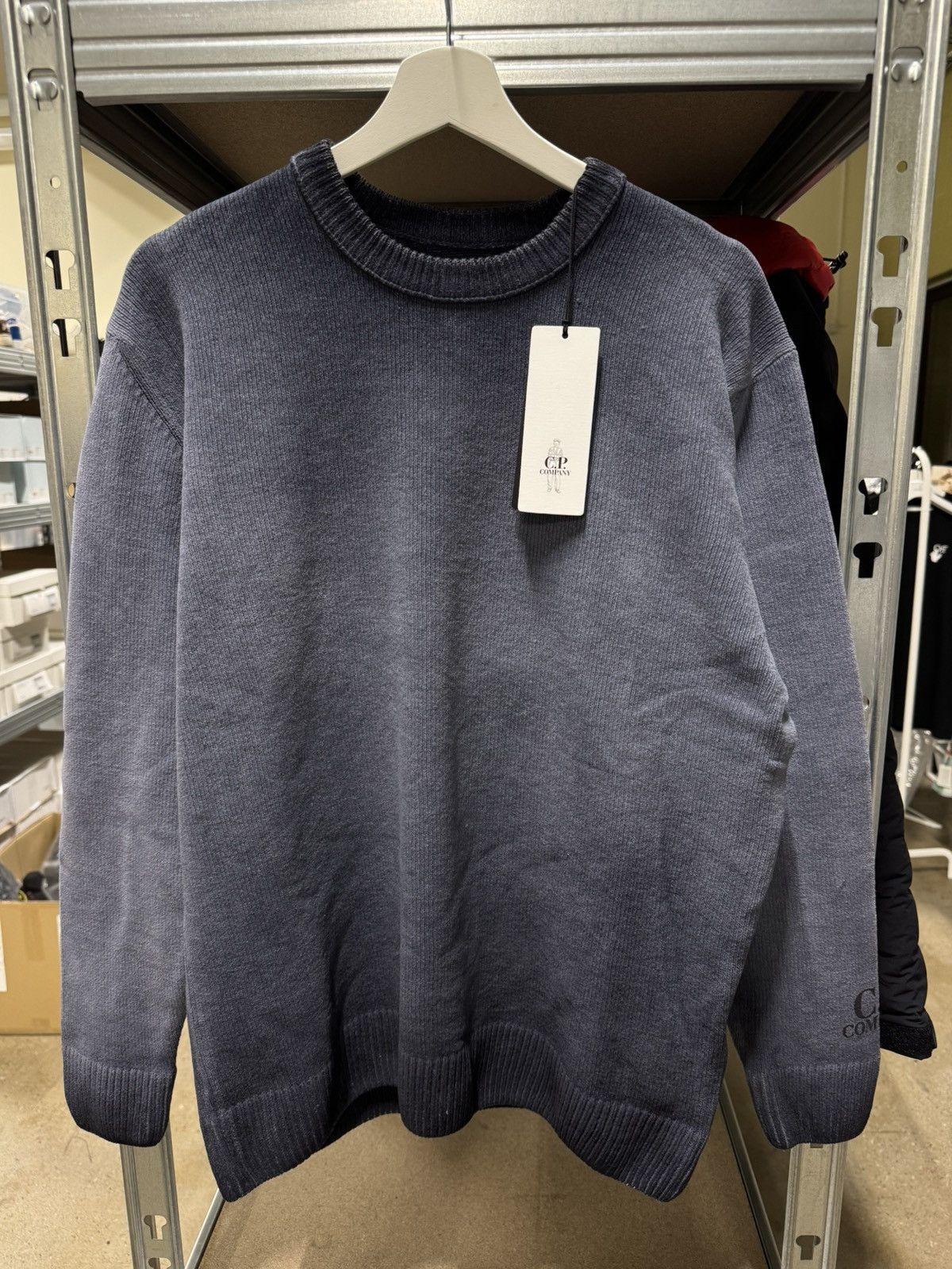 C.P Company Knitted Logo Sweater NEW 450$