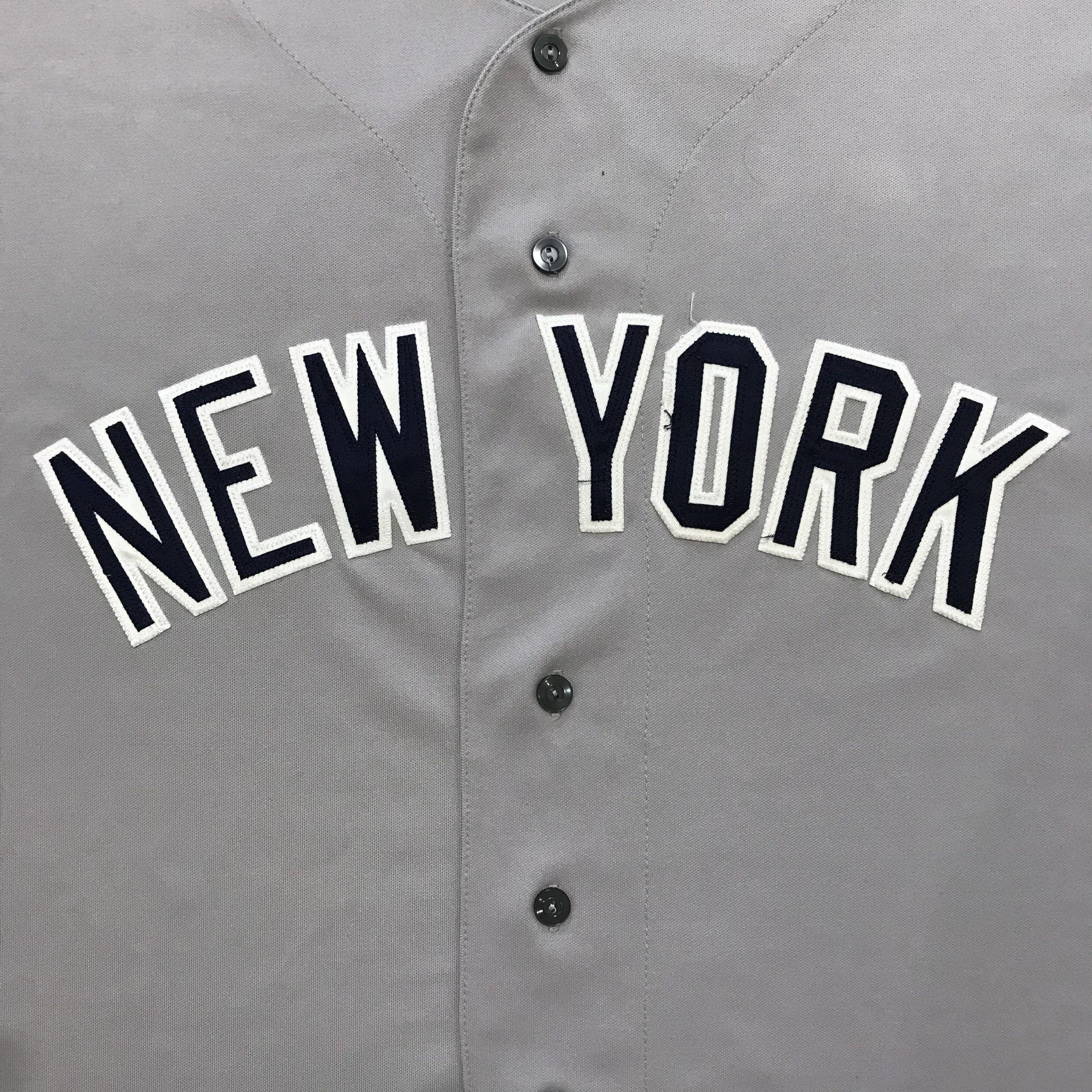 New York Yankees NEW YORK YANKEES Vintage Button Jersey Russell MLB Rare 90s Size US XXL / EU 58 / 5 - 6 Thumbnail