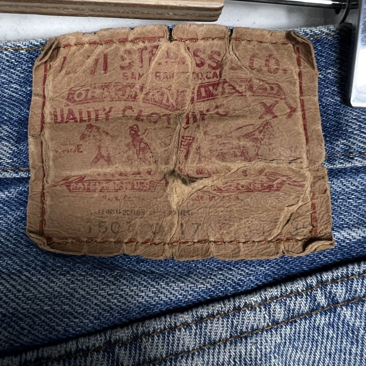 Levi's 🔥 80s Vintage Levis 1501 Denim Jeans Made In Usa - Size 28 Size US 28 / EU 44 - 10 Thumbnail