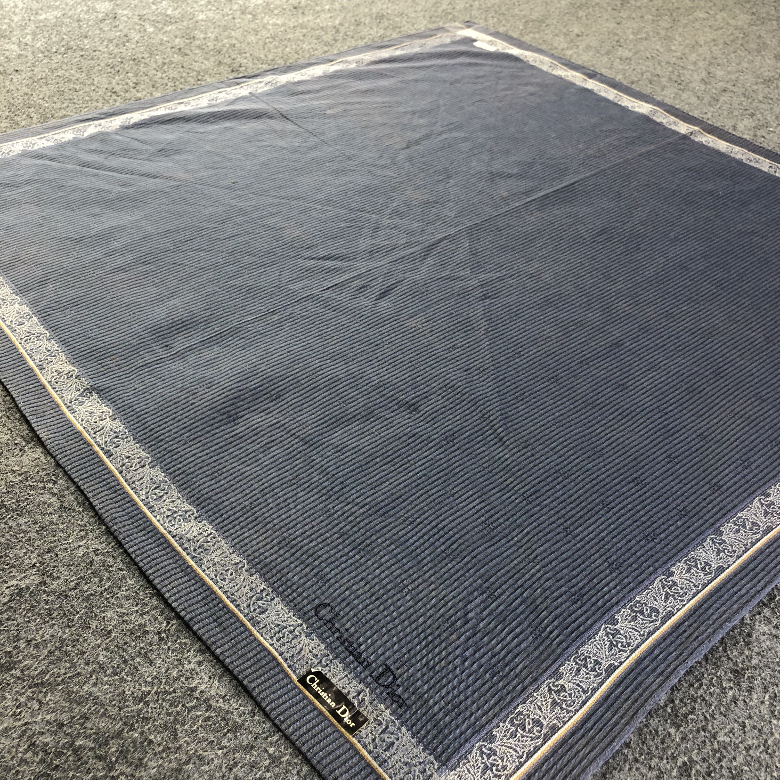 Christian Dior Monsieur Christian Dior Handkerchief Bandana Neckerchief H2316 Size ONE SIZE - 2 Thumbnail
