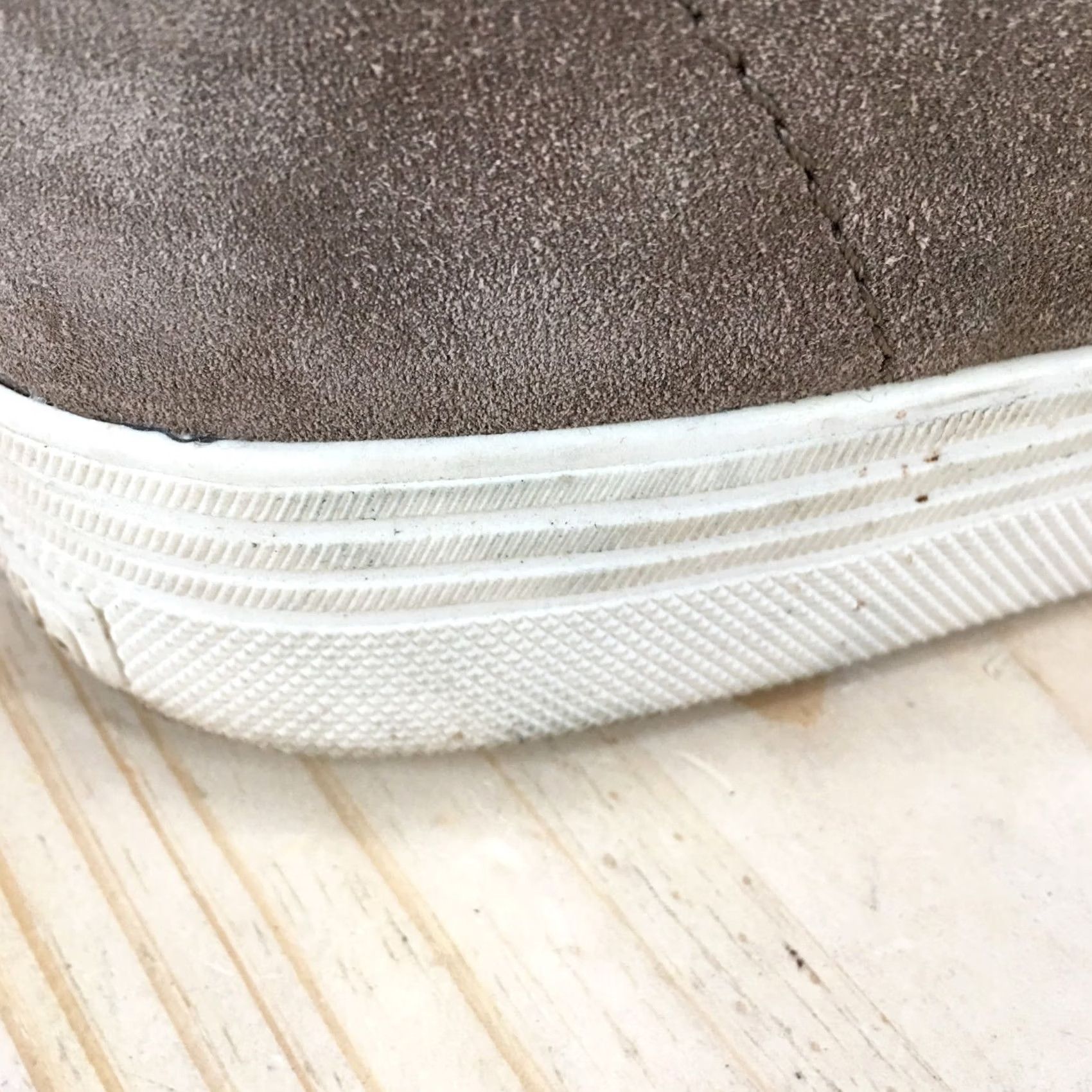Dolce Vita Dolce Vita Tate Sneakers Womens 11 Taupe Suede Leather High Top Casual Shoes Size L / US 10 / IT 46 - 6 Thumbnail