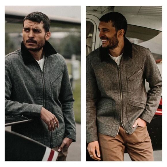 Taylor Stitch Taylor Stitch The Ignition Jacket in Indigo Salt & Pepper M Size US M / EU 48-50 / 2 - 3 Thumbnail