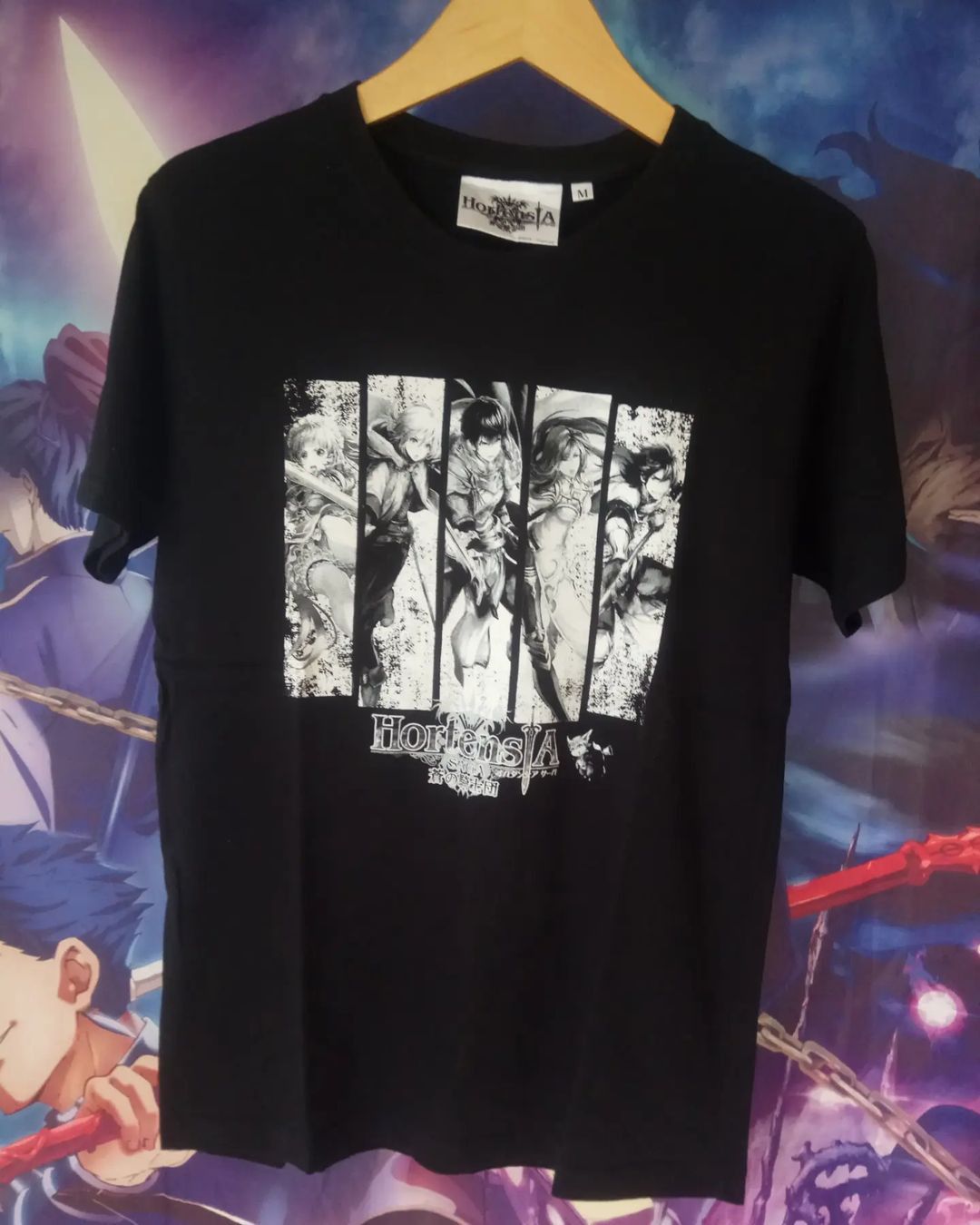 Anime × Japanese Brand Hortensia Saga Big Print Anime Game Tees SEGA Size US M / EU 48-50 / 2 - 1 Thumbnail