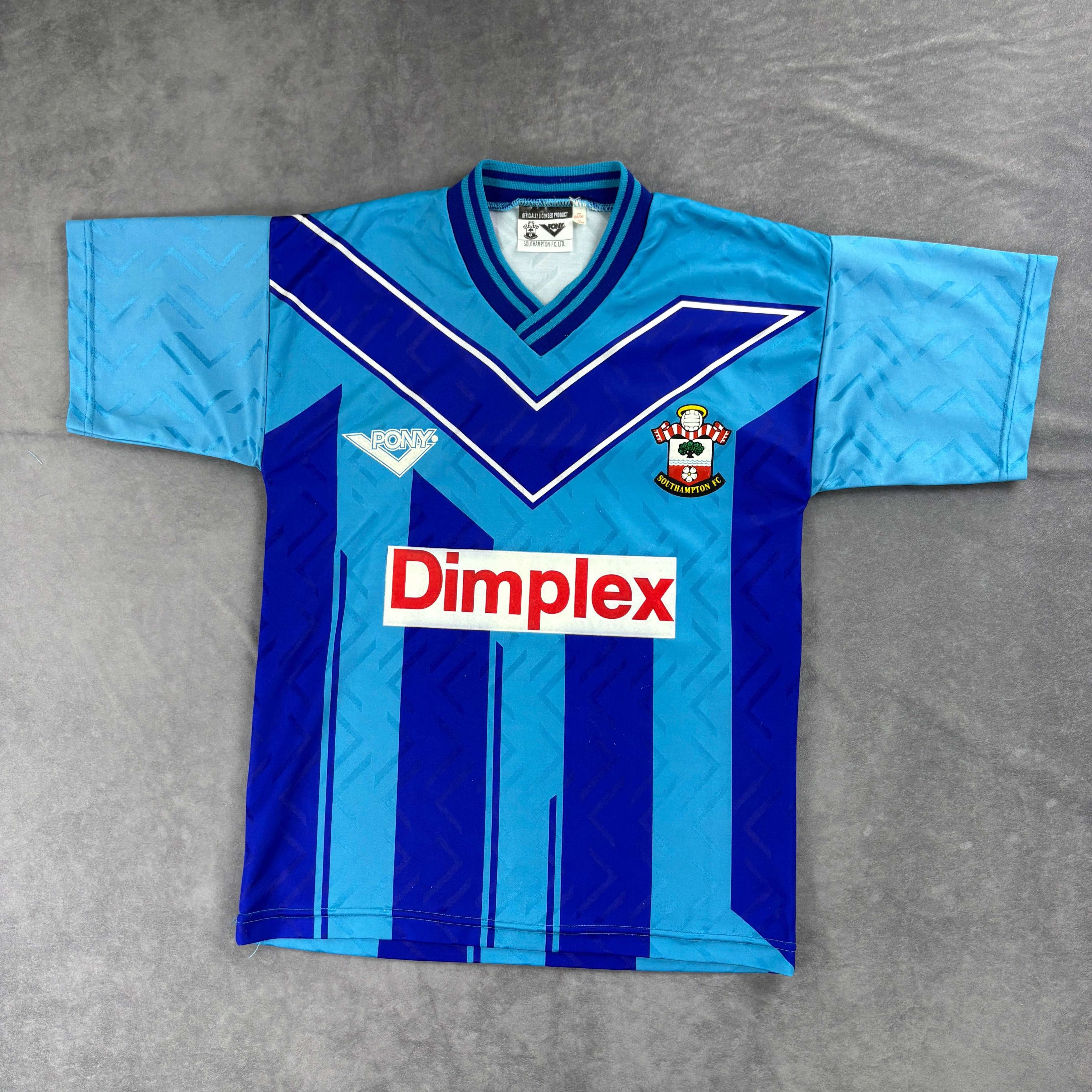 PONY Southampton 1993-95 Pony away football jersey shirt size S Size US S / EU 44-46 / 1 - 1 Thumbnail
