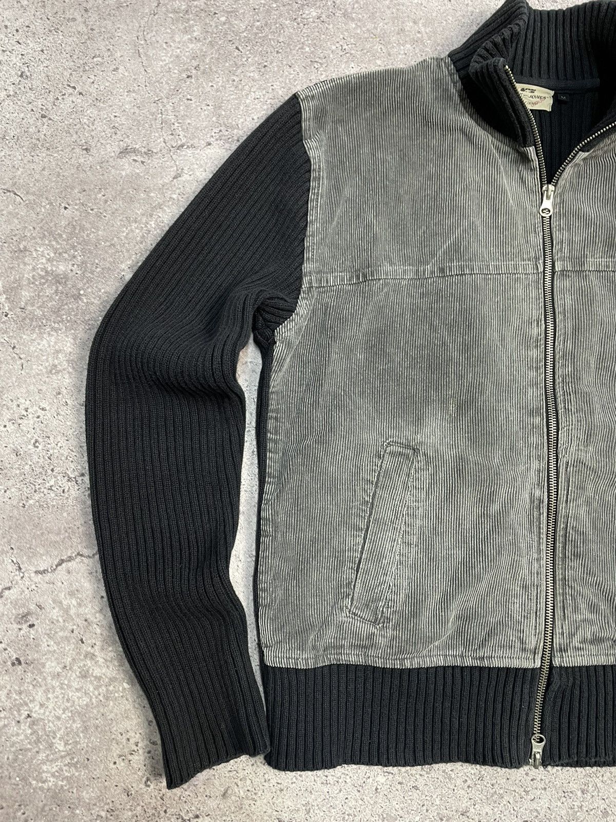 Vintage Diesel Style striped Sweater Faded Efect y2k