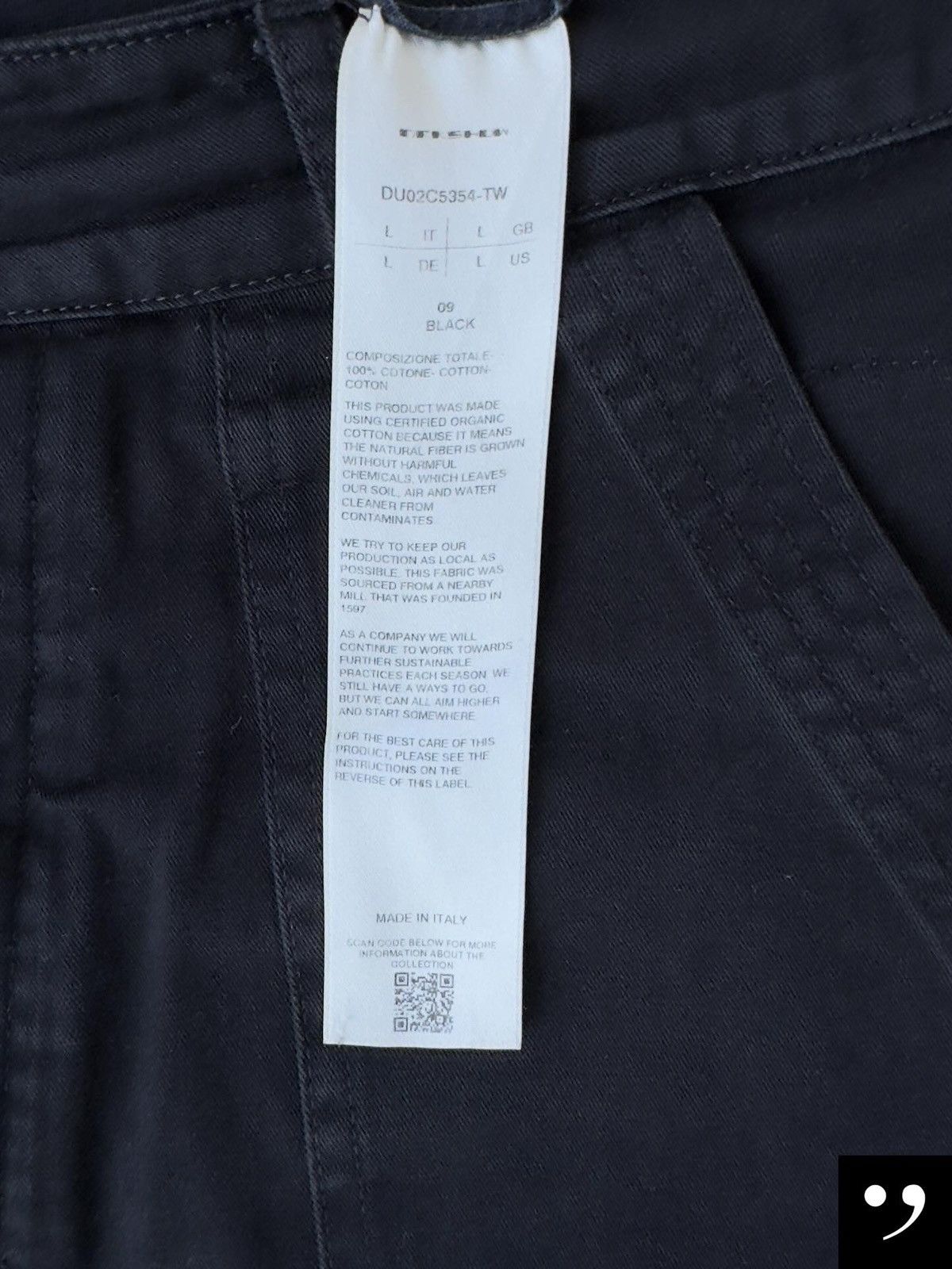 Rick Owens Drkshdw Rick Owens DRKSHDW FW 23 Cargo Trousers Size L Size US 35 - 4 Thumbnail