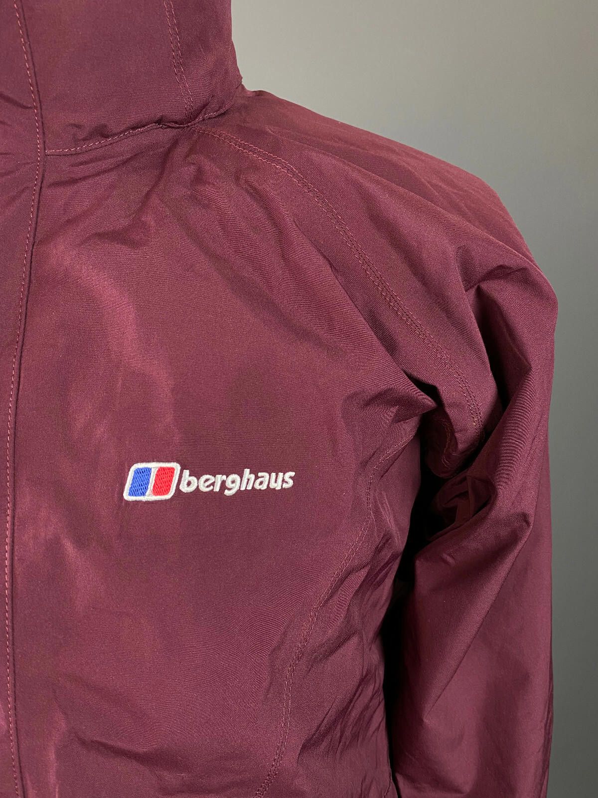 Berghaus Men Berghaus Gore-Tex Burgundy Windbreaker Jacket Size 12 Size US M / EU 48-50 / 2 - 2 Thumbnail