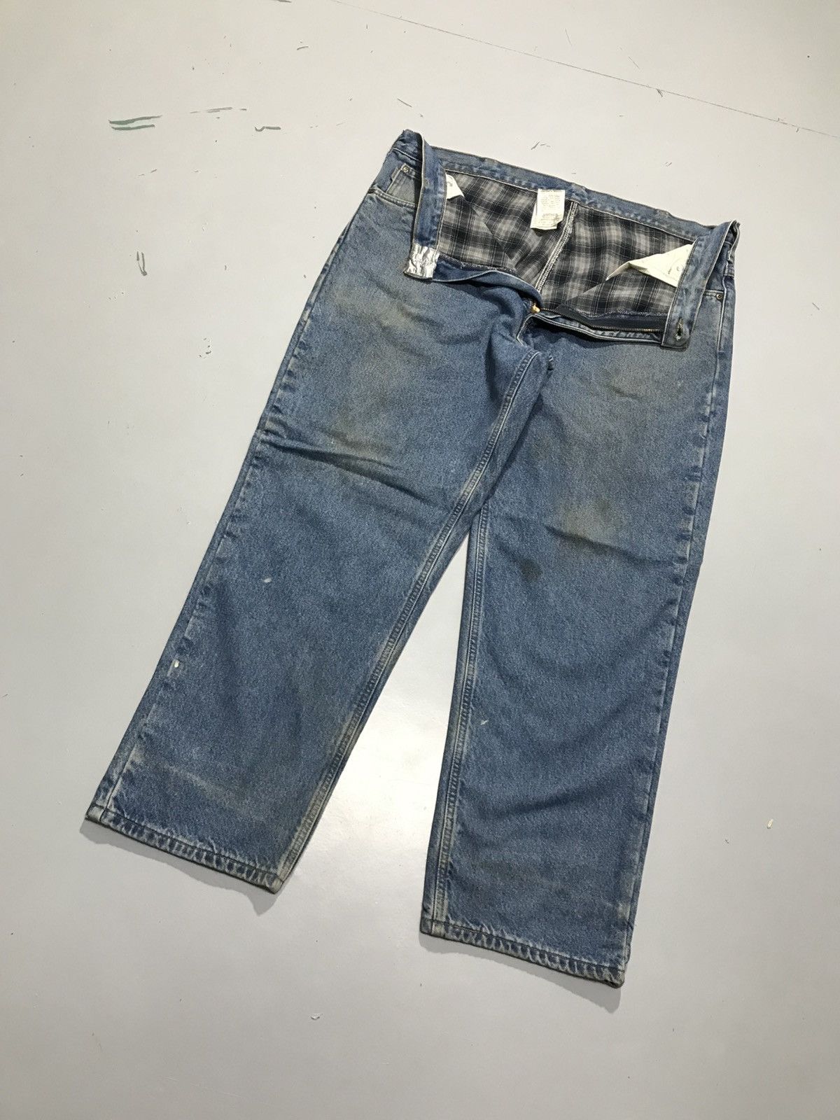 Carhartt Vintage carhartt B172 DST blanket line denim Size US 40 / EU 56 - 3 Thumbnail