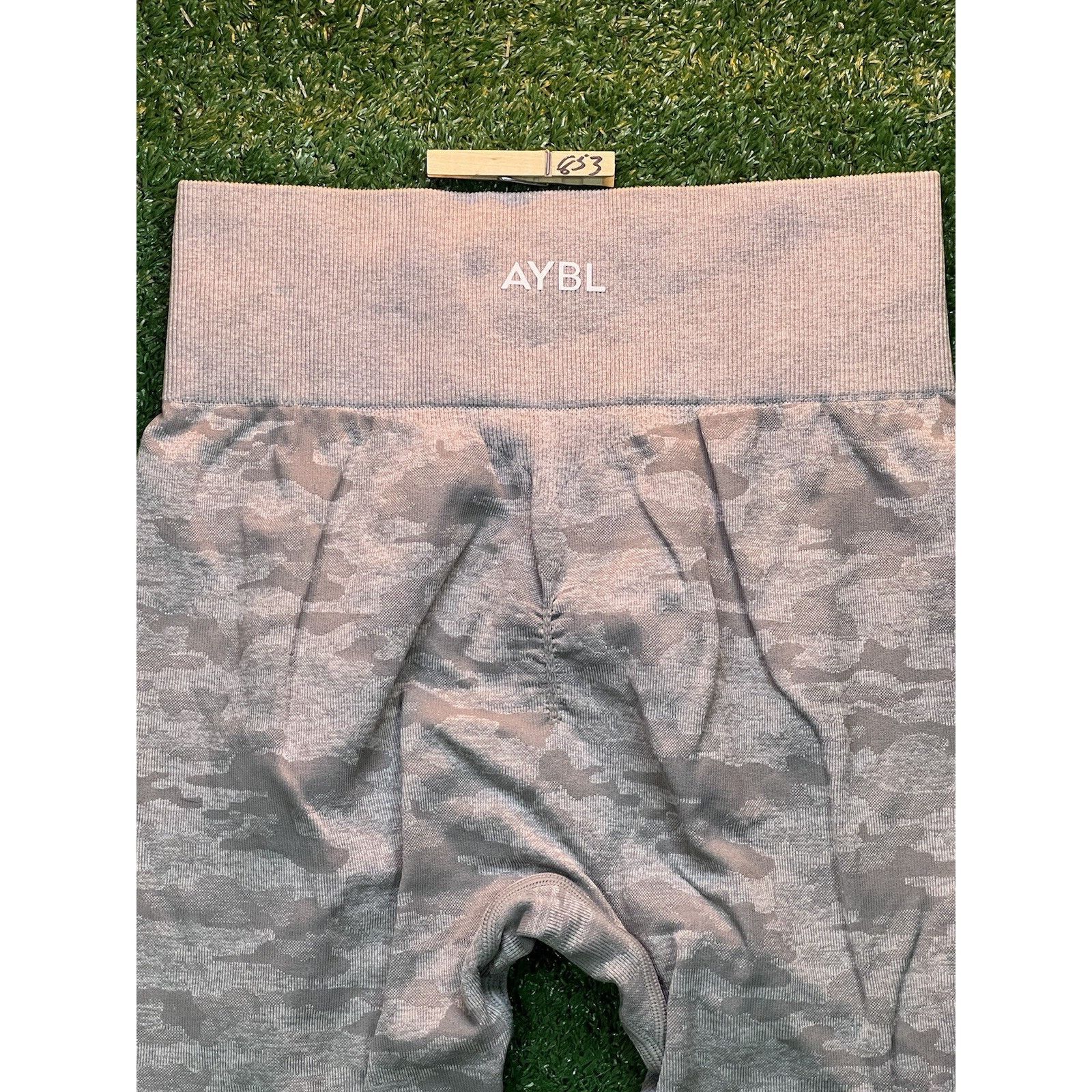 Other AYBL Seamless Leggings Pants Womens Medium Gray Camo Size 26" / US 2 / IT 38 - 3 Thumbnail