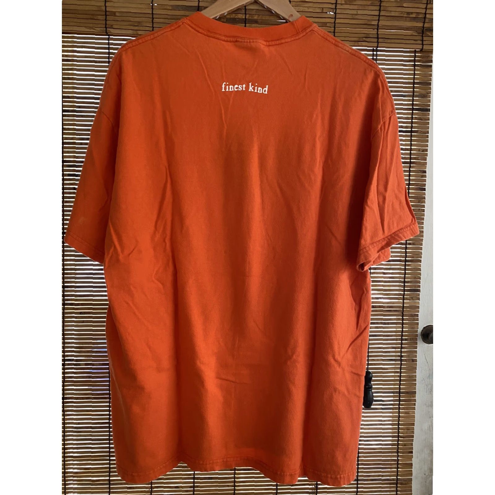 Hanes VINTAGE Nantucket Provisions Juice Guys Orange Shirt 2002 XL Summer Mens T-Shirt Crew Neck Short Sleeve Orange Size US XL / EU 56 / 4 - 5 Thumbnail