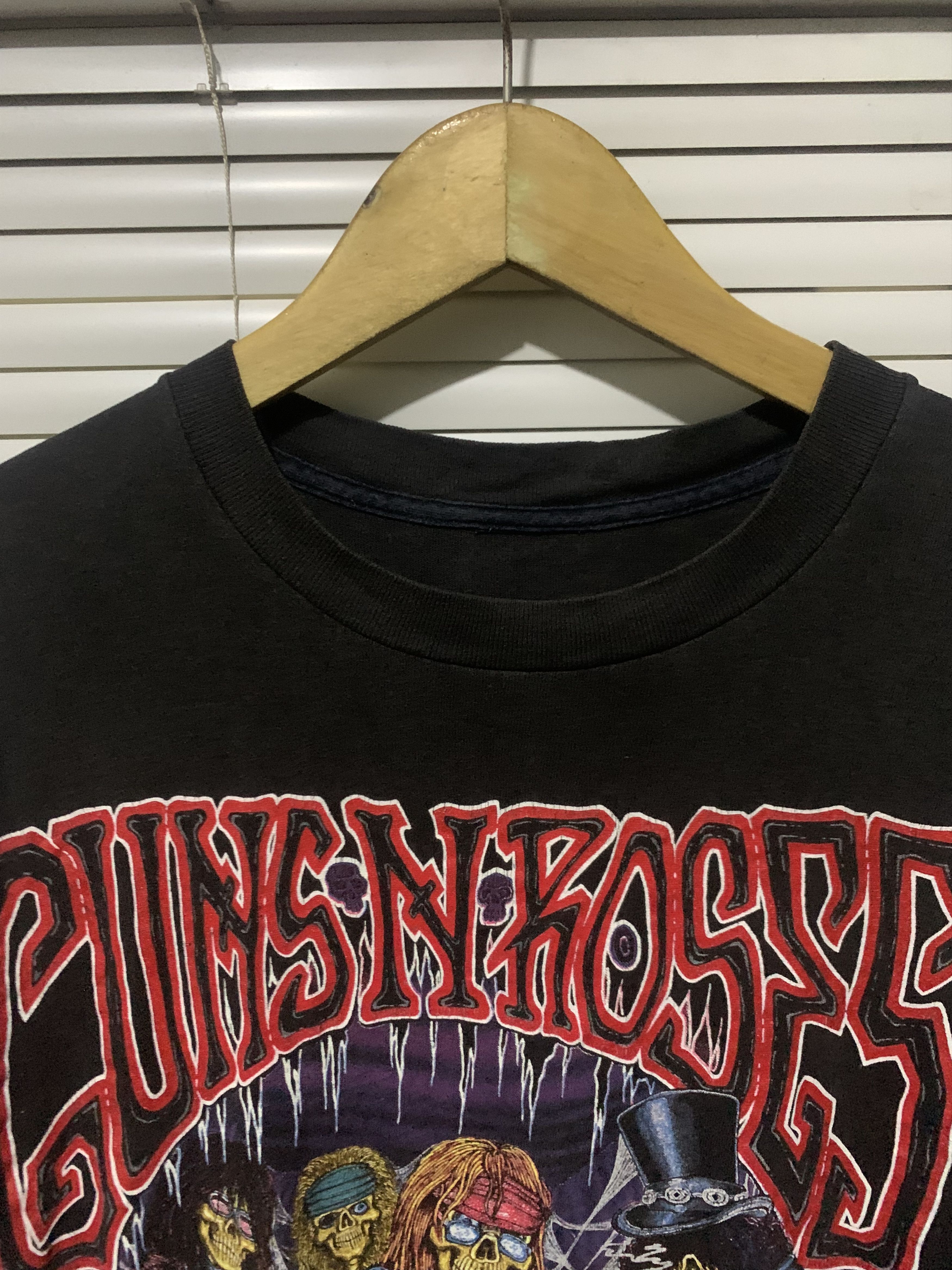 Band Tees 🔥RARE🔥 VINTAGE Guns N Roses T-SHIRT GNR Size US L / EU 52-54 / 3 - 8 Thumbnail