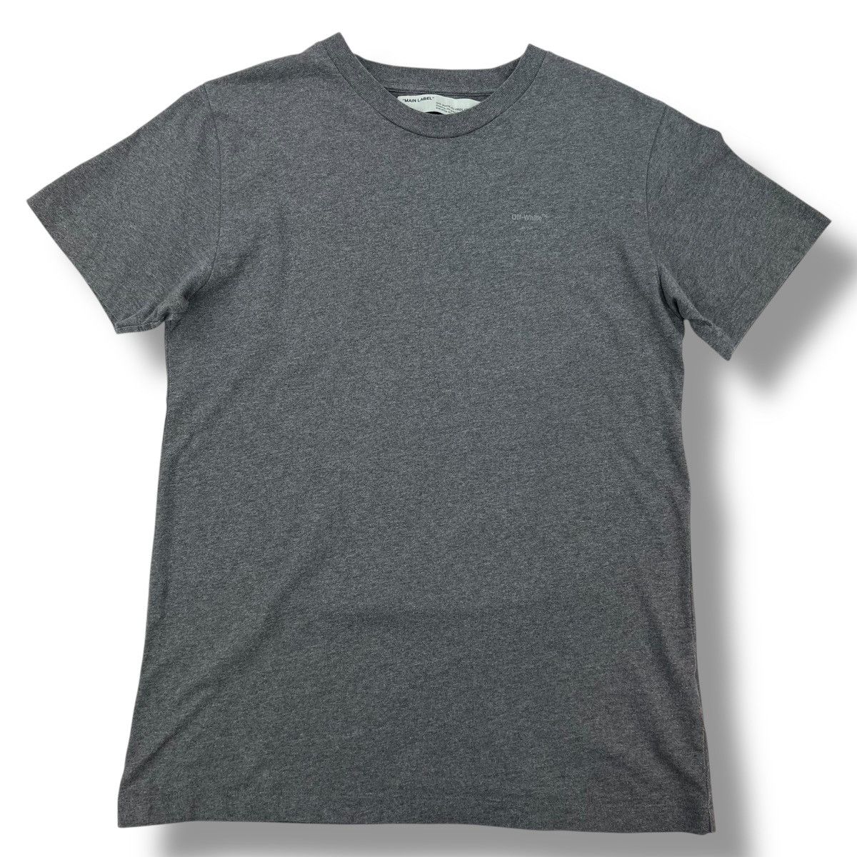 Off-White Off-White Cutout Arrows Grey T Shirt Size US M / EU 48-50 / 2 - 3 Thumbnail