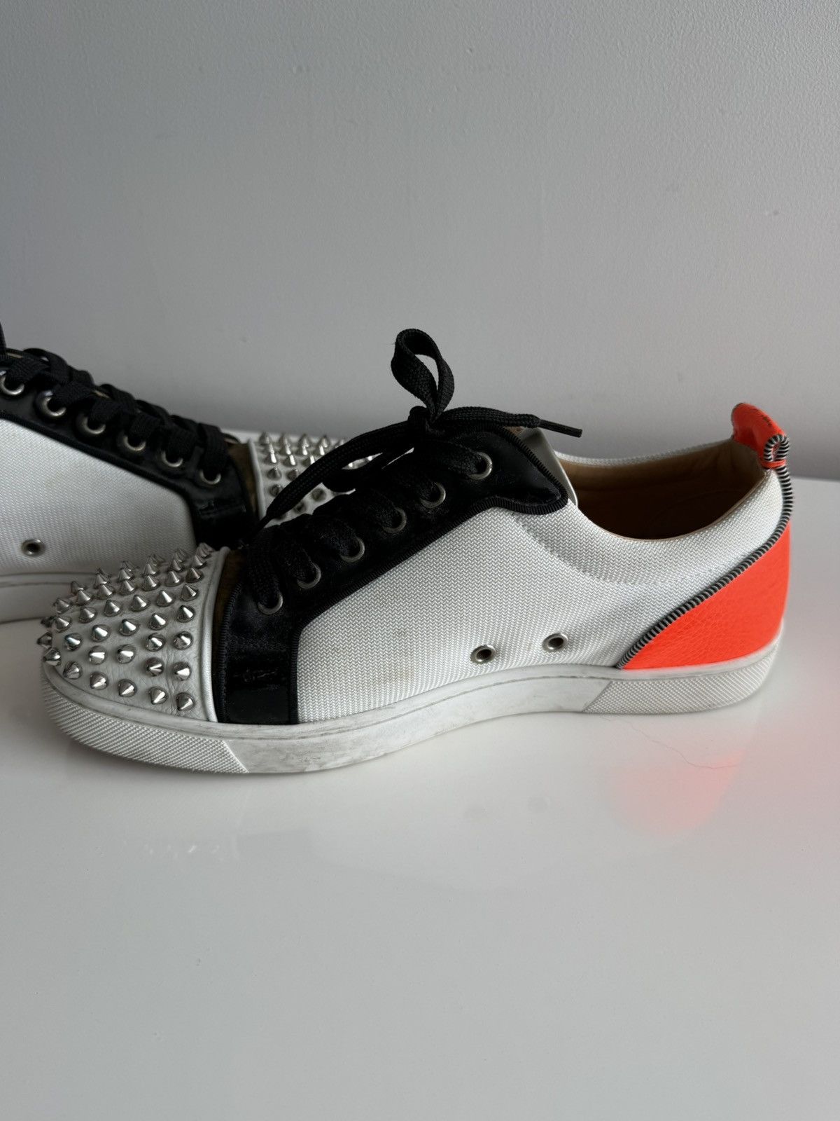 Christian Louboutin Christian Louboutin Louis Junior Spikes Low Top Sneakers Size US 10 / EU 43 - 9 Thumbnail