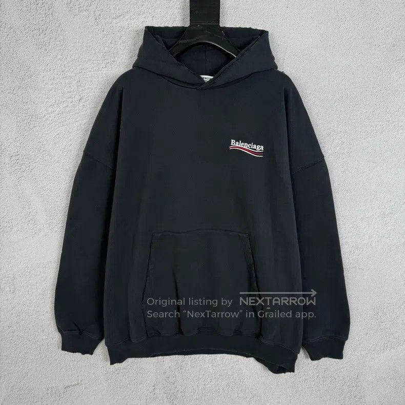 Balenciaga Balenciaga Coke Wave Letter Pattern Embroidery Destroyed H Size US M / EU 48-50 / 2 - 1 Thumbnail