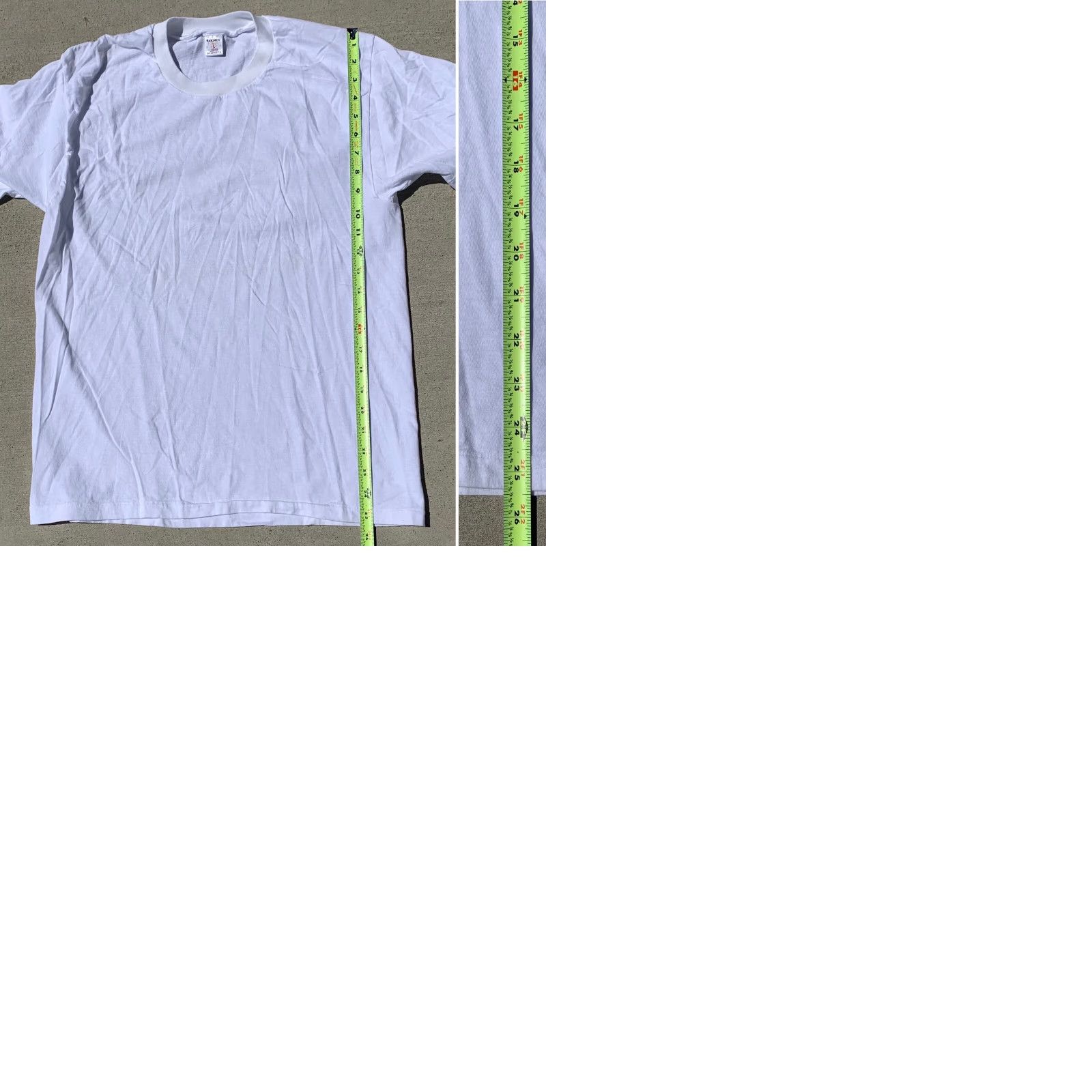 Jockey VINTAGE Jockey Classic T-Shirt White L Men's Cotton Single Stitch Made in USA Shirt Short Sleeve Size US L / EU 52-54 / 3 - 9 Thumbnail