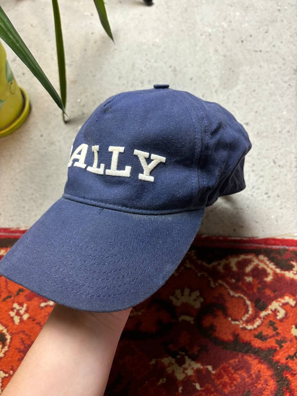 Bally × Designer × Vintage Vintage Luxury Bally Embroidered Big Logo Cap Size ONE SIZE - 4 Thumbnail