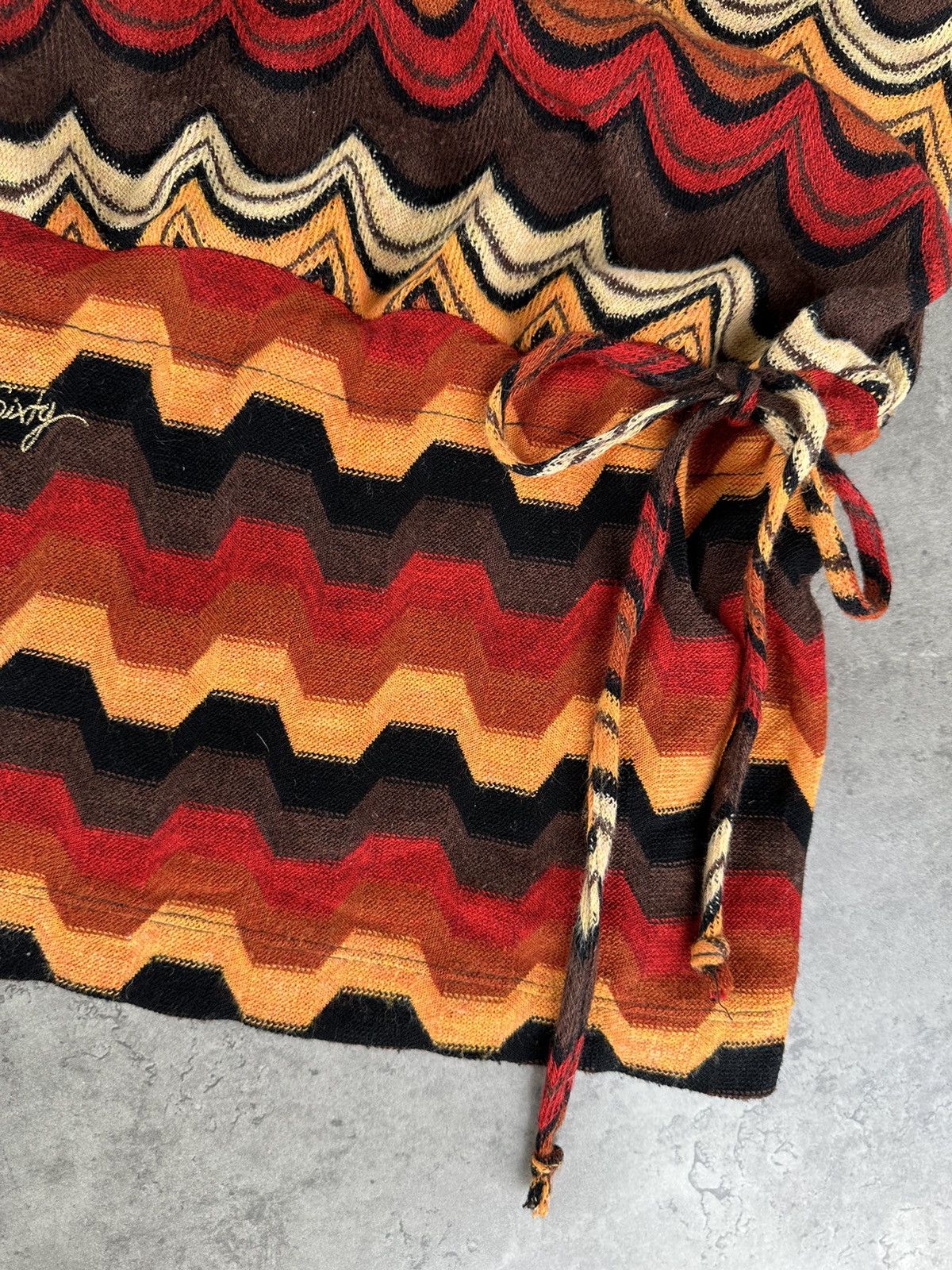 Miss Sixty Miss Sixty Multicolor Dress Size L / US 10 / IT 46 - 7 Thumbnail