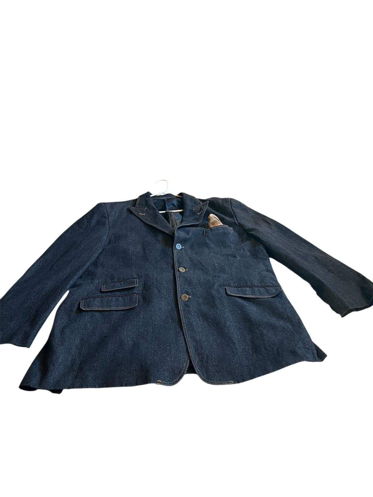 Other Vittorio St. Angelo 3Pc Denim Streetwear Suit 48R Vint Jeans Size 48R - 2 Thumbnail
