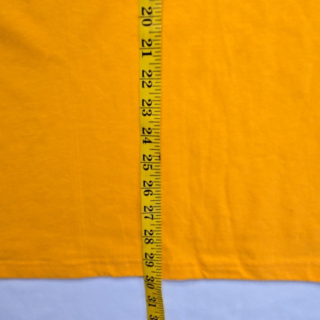 Hanes Vintage Shawnee Shirt Hanes M Ski Ride Tube Yellow Tee 90s Size US M / EU 48-50 / 2 - 7 Thumbnail
