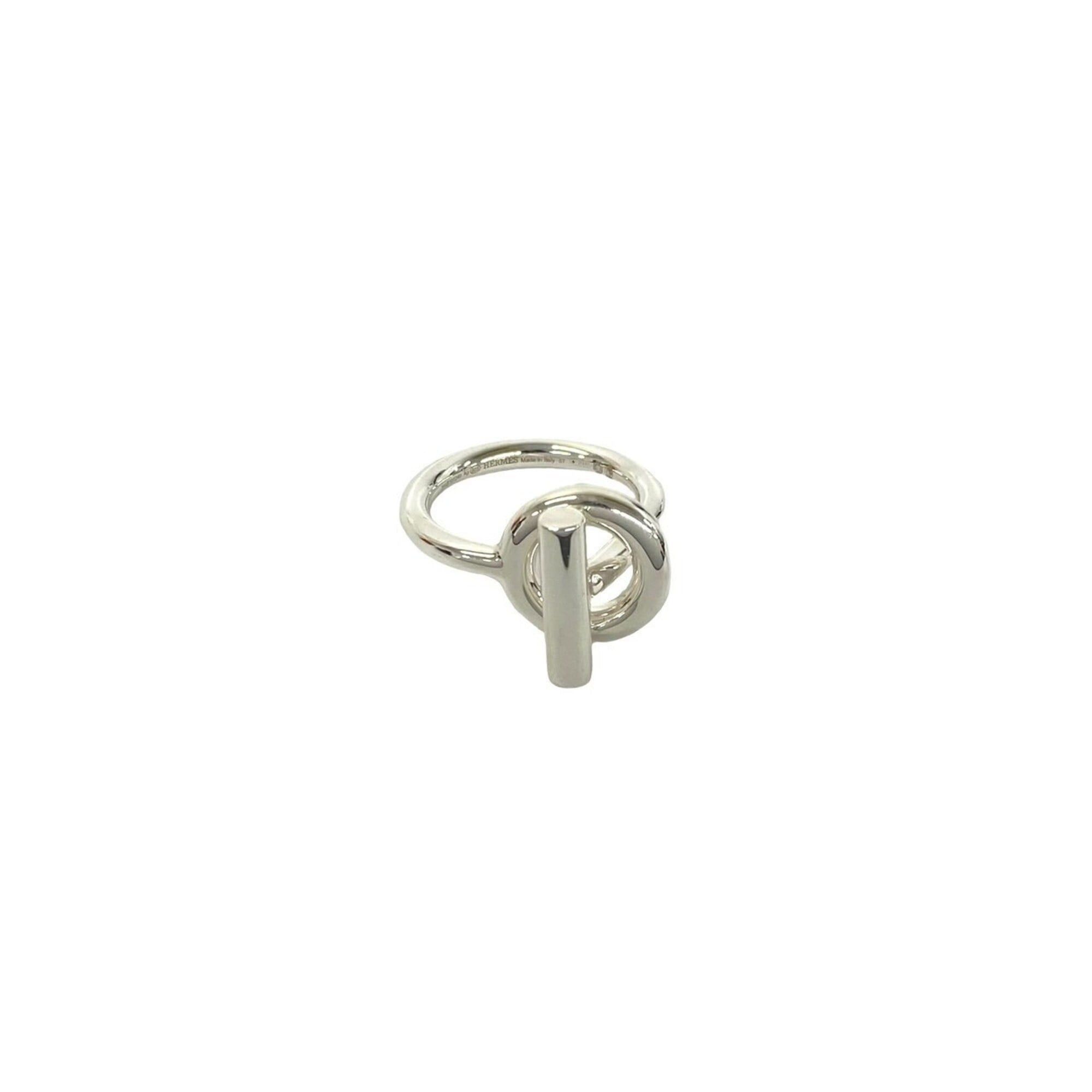 Hermes HERMES Echappé Ring, Sterling Silver 925, Men's Accessory, Silver, Item Number 37584 Size ONE SIZE - 1 Thumbnail