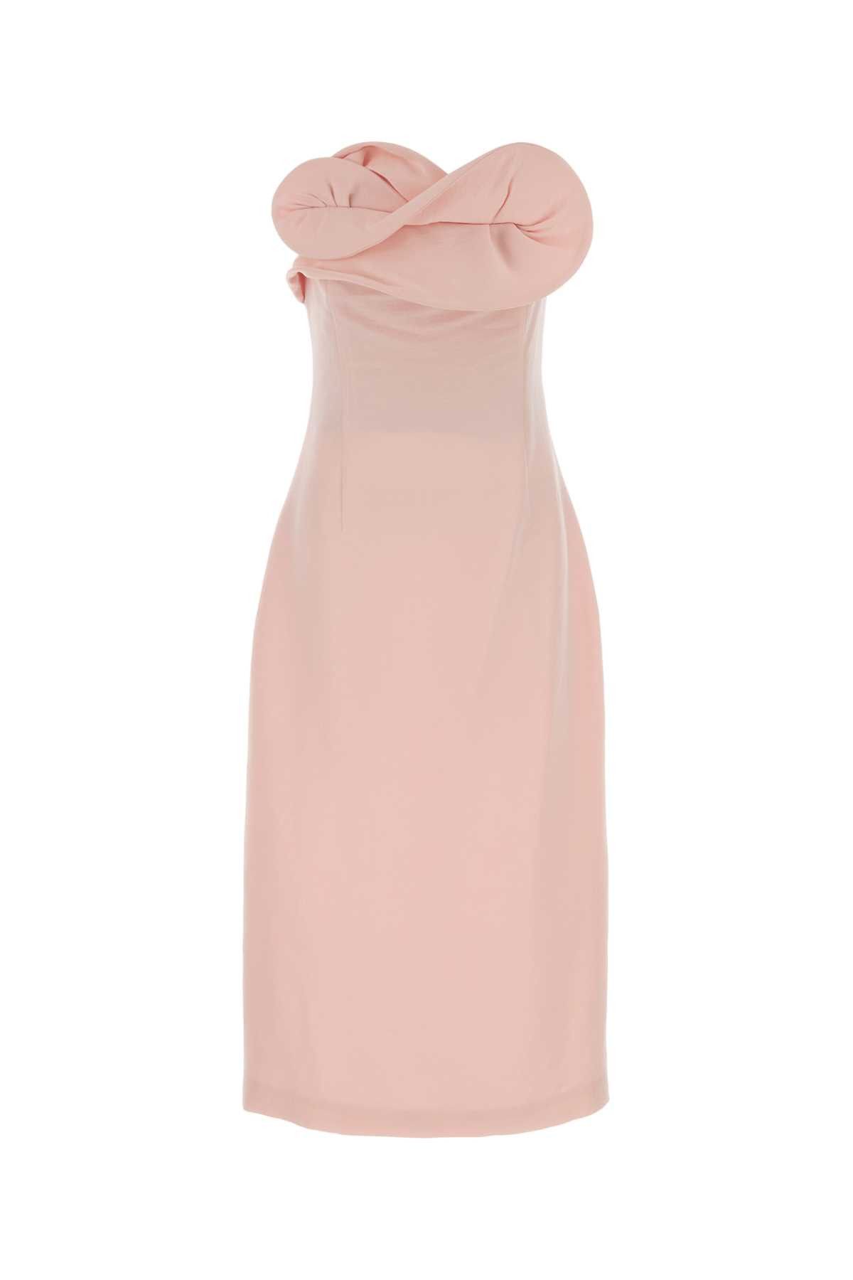 Magda Butrym Pastel Pink Silk Dress Size M / US 6-8 / IT 42-44 - 1 Thumbnail