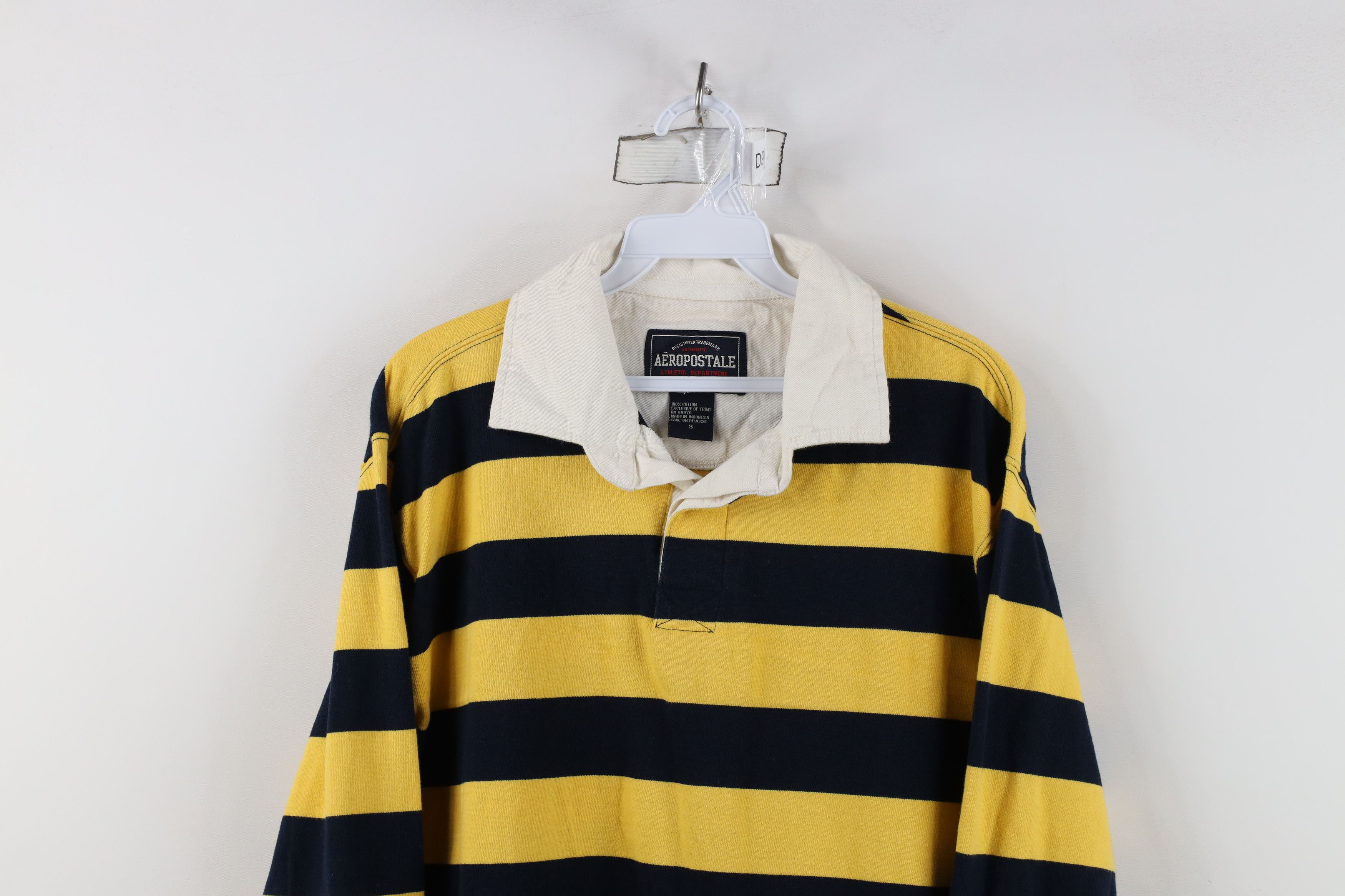 Aeropostale Vintage 90s Y2K Aeropostale Heavy Long Sleeve Rugby Polo Size US S / EU 44-46 / 1 - 2 Thumbnail