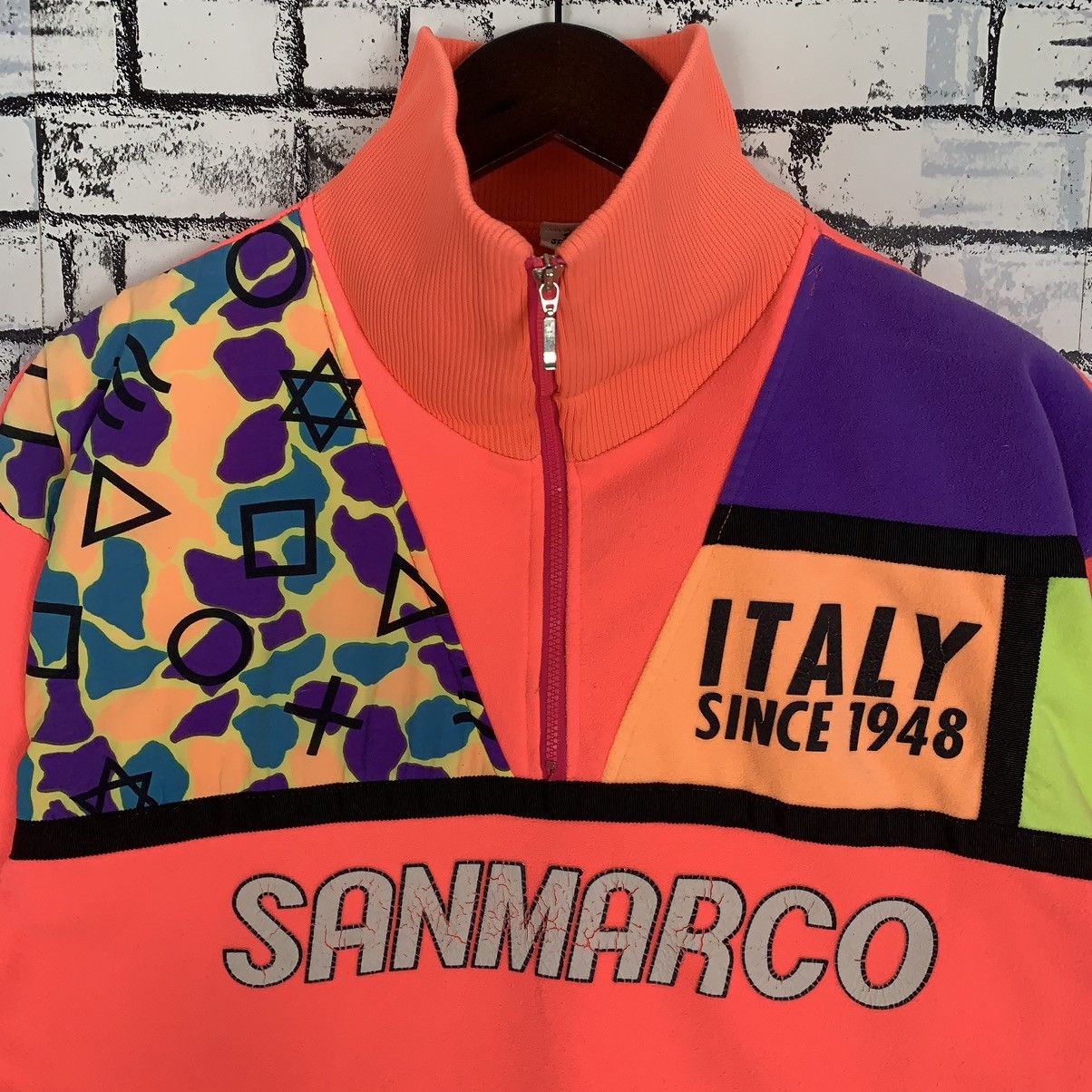Vintage Vintage San Marco Italy 1948 Pullover San Marco Hulf Zip Size M / US 6-8 / IT 42-44 - 3 Thumbnail