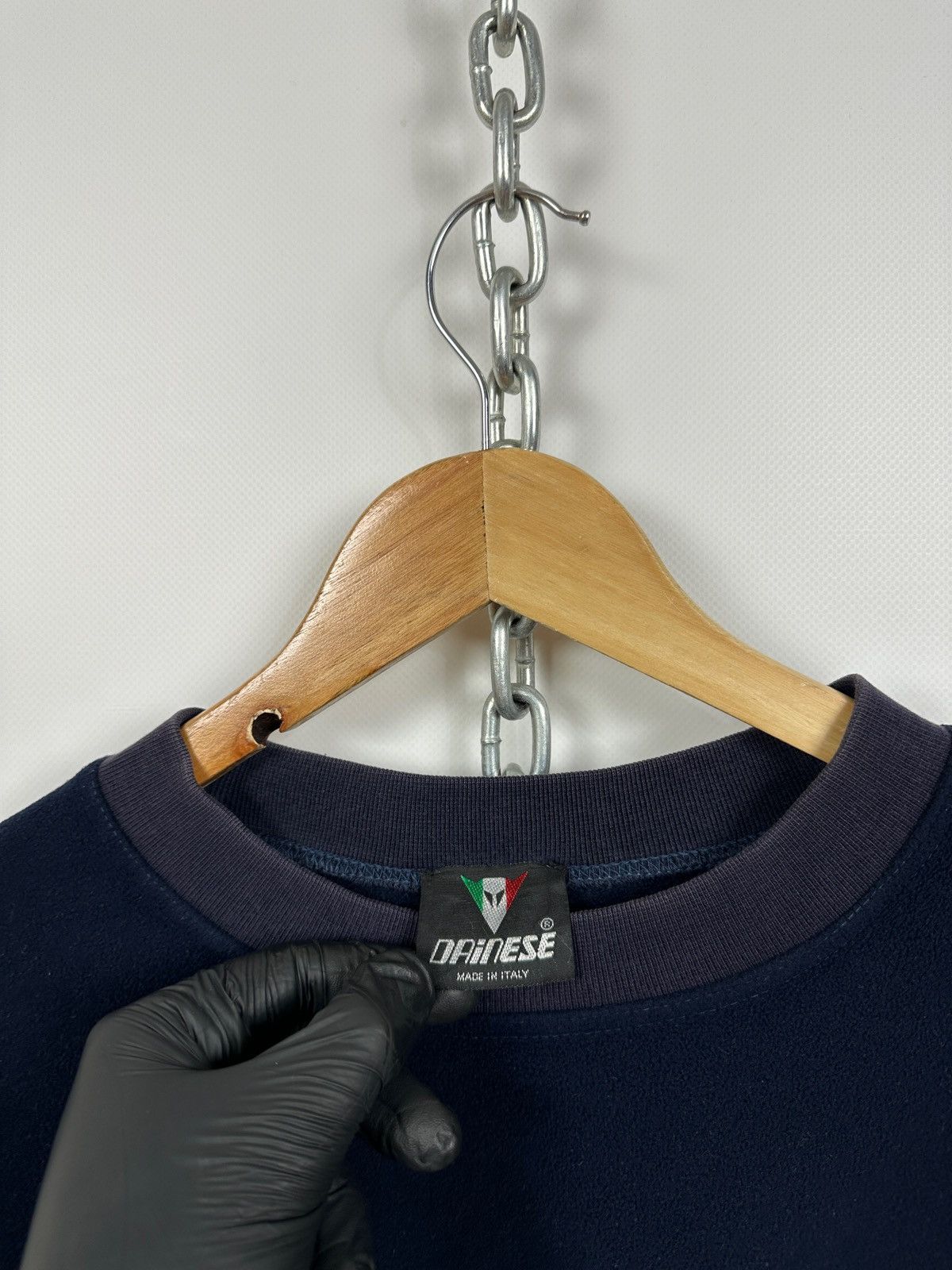 Dainese Vintage Dainese Windstopper Navy Blue Fleece Sweatshirt Size US XL / EU 56 / 4 - 16 Thumbnail