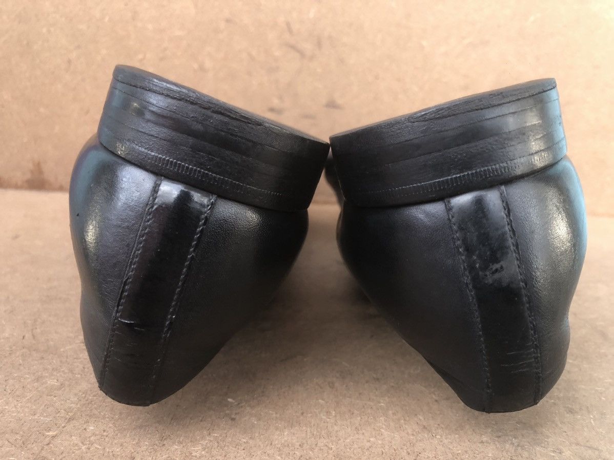 Gucci Gucci Black Calfskin Leather Men’s Dress shoes Size 42EJ Size US 8 / EU 41 - 10 Thumbnail