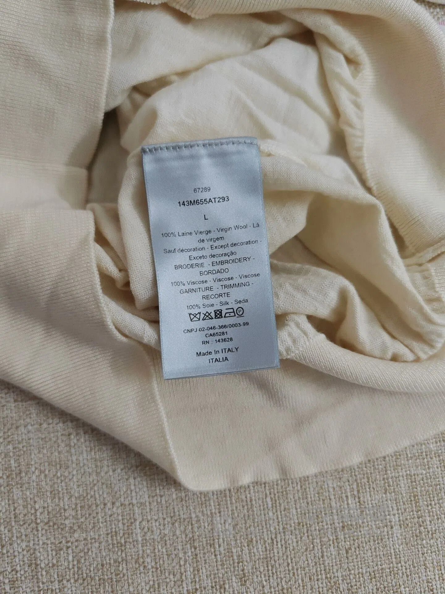 Dior Dior x Kenny Scharf Wool Sweater. Size US L / EU 52-54 / 3 - 4 Thumbnail