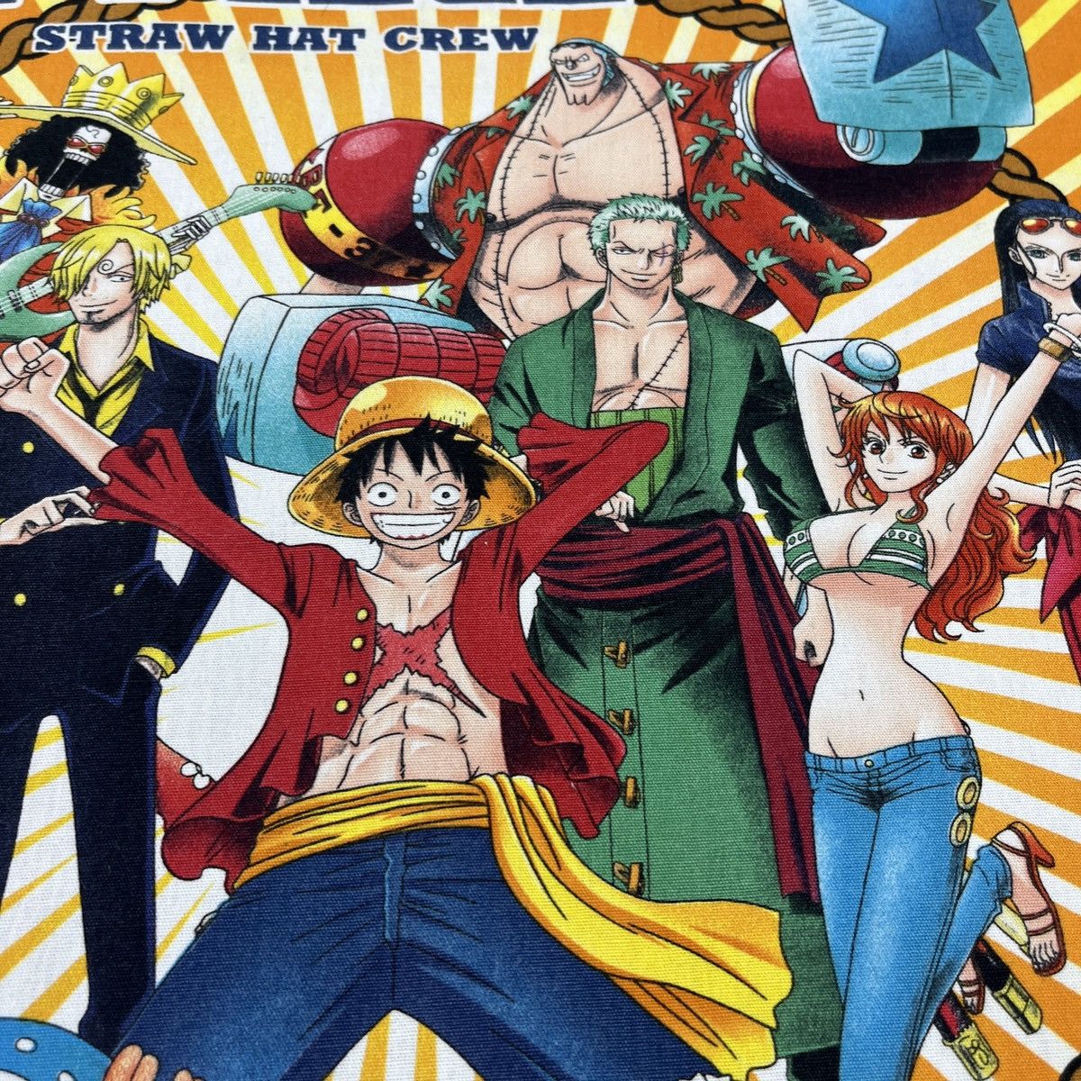 Anime × One Piece × Vintage One Piece Handkerchief / Bandana / Neckerchief B116 Size ONE SIZE - 7 Thumbnail