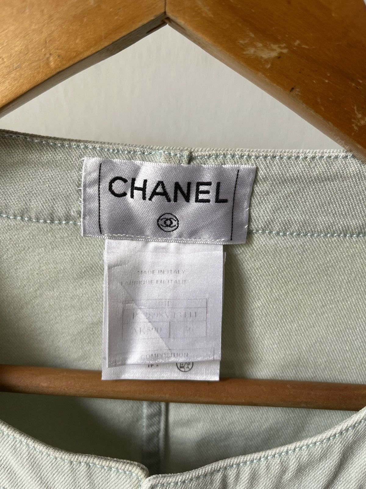 Chanel Vintage Chanel Jeans Jacket With Coco Logo 11 Size S / US 4 / IT 40 - 12 Thumbnail
