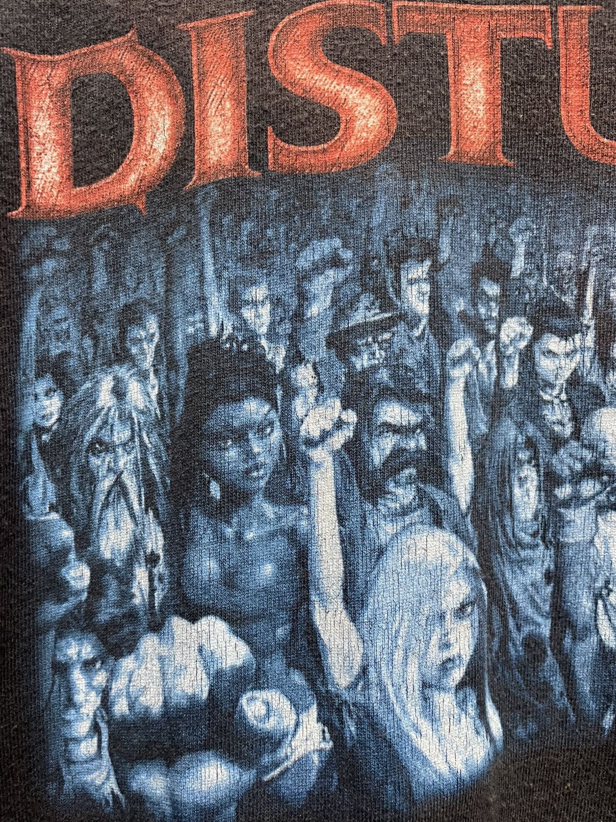 Band Tees Disturbed 00's Size US L / EU 52-54 / 3 - 4 Thumbnail