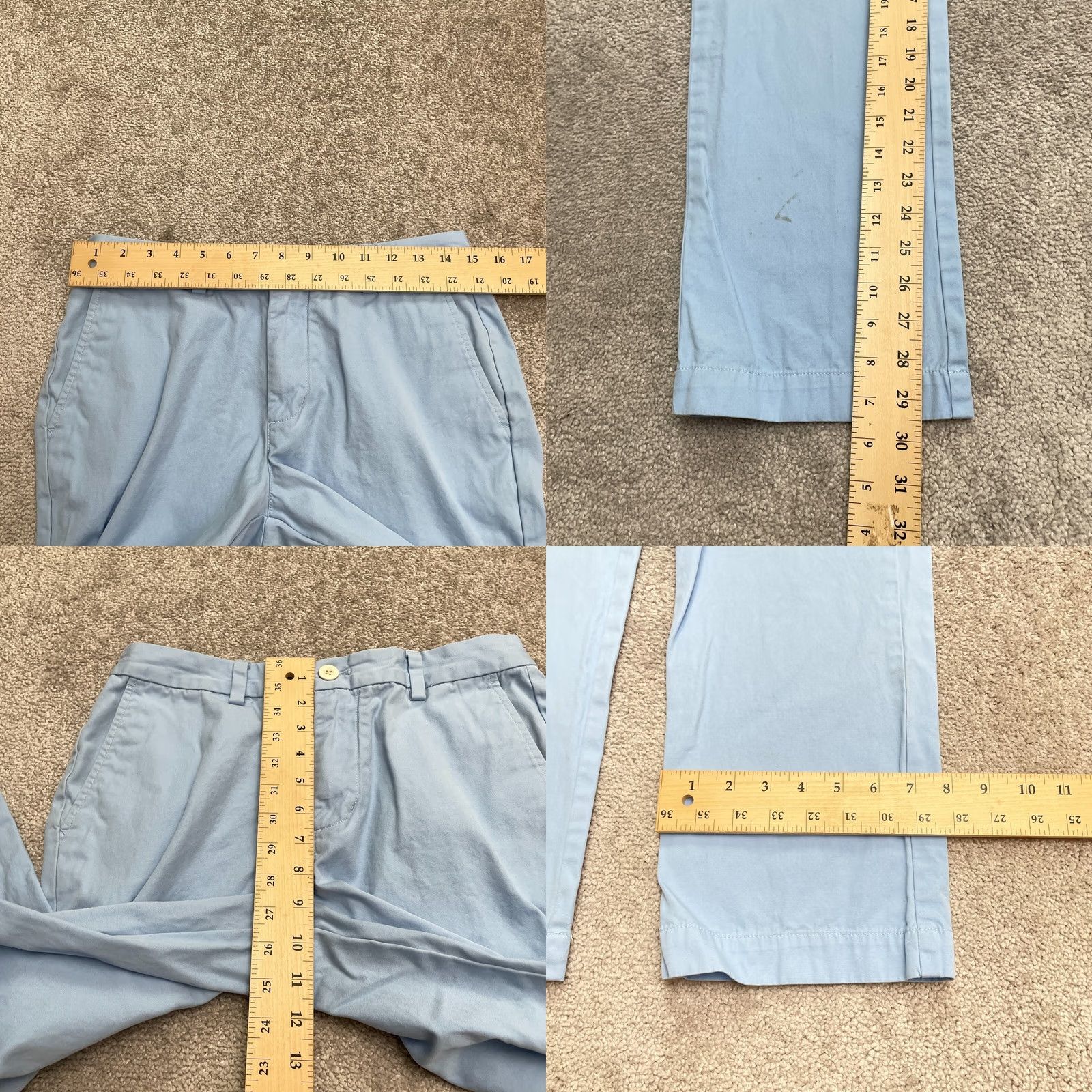 Vineyard Vines Vineyard Vines Slim Fit Breaker Chino Pants Mens 30x30 Blue Straight Shep & Ian Size US 30 / EU 46 - 9 Thumbnail