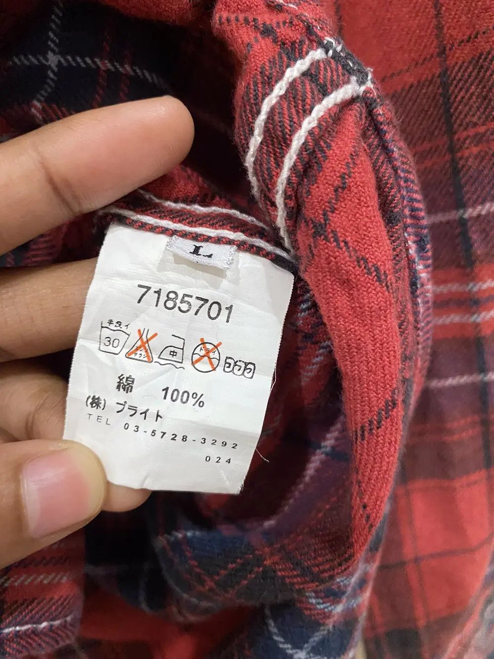 Japanese Brand Japanese Brand Dovetail Seditionaries Plaid Tartan Flannel Size US S / EU 44-46 / 1 - 7 Thumbnail