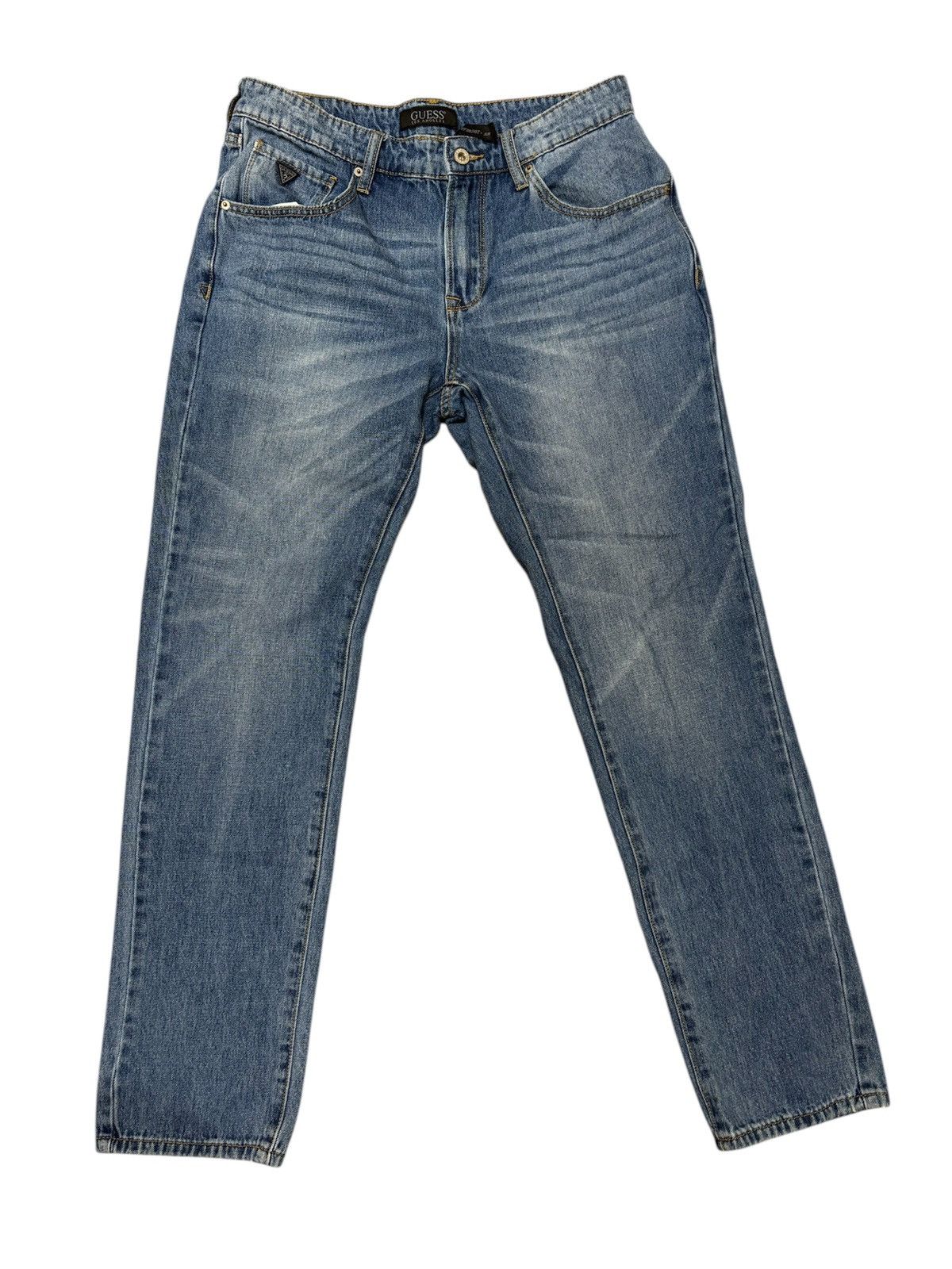Guess Blue Denim Guess Jeans Size US 32 / EU 48 - 1 Thumbnail