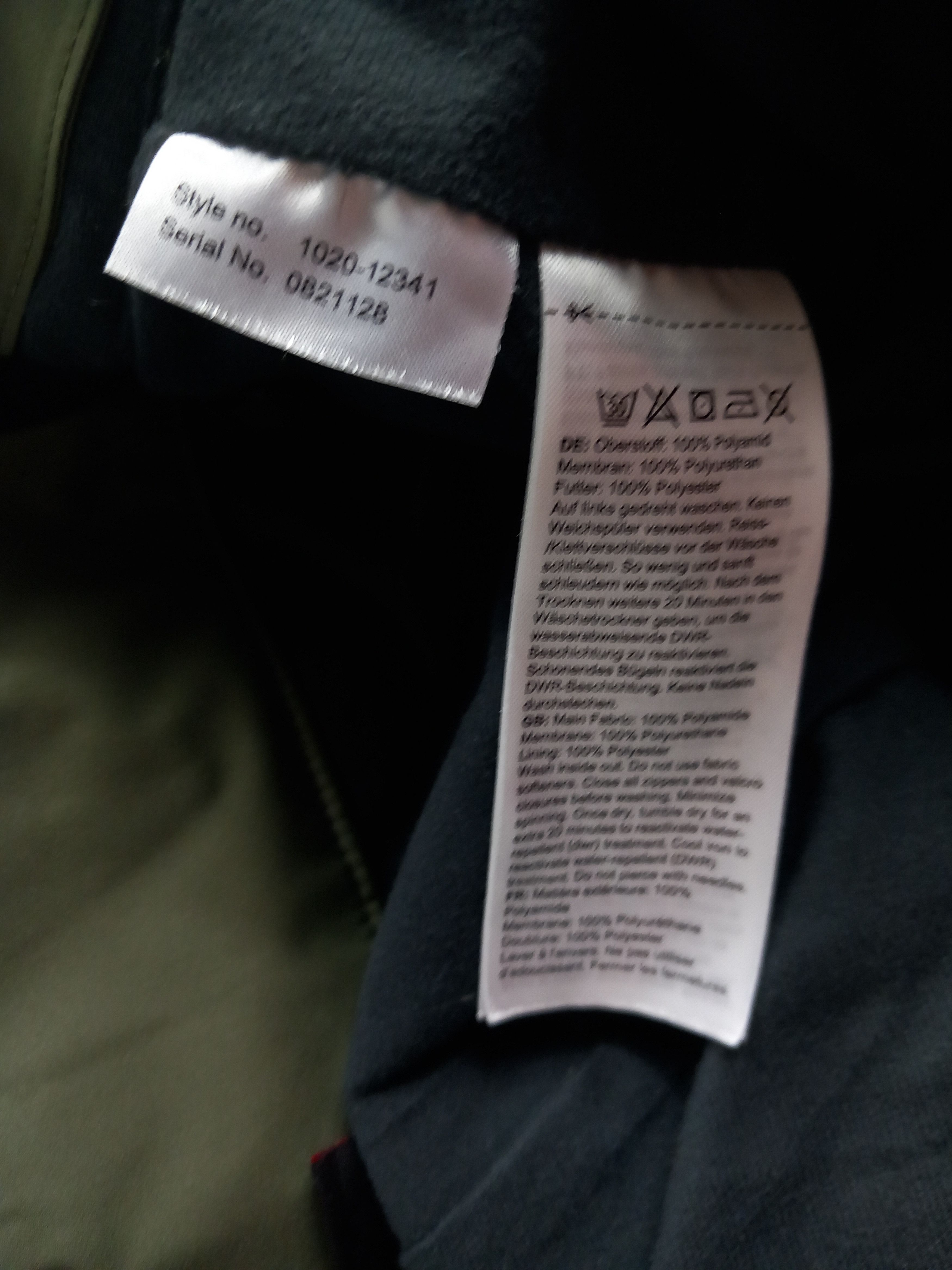 Mammut Mammut Stoney Hardshell Men's trekking trousers Size: 50 Size US 34 / EU 50 - 11 Thumbnail