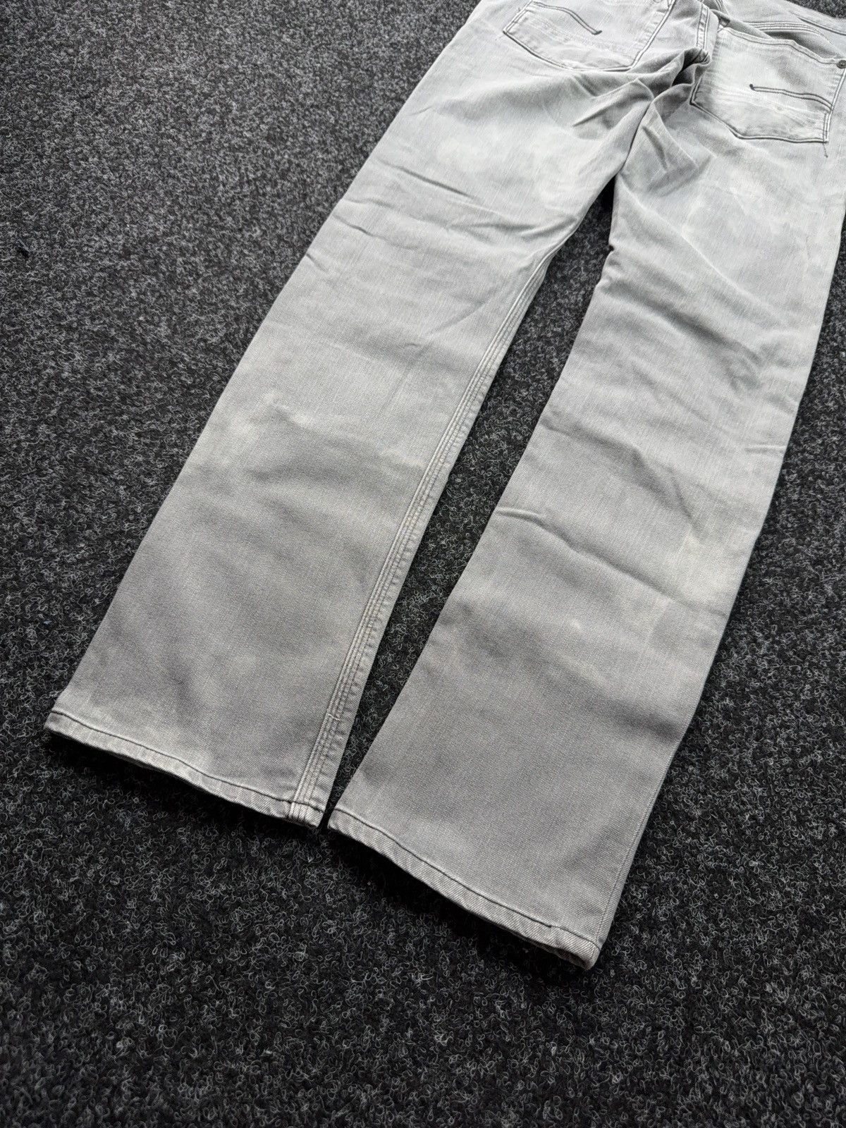 G-Star 00s Y2K G-Star RAW New Radar Slim Faded Distressed Y2K Jeans Size US 29 - 12 Thumbnail