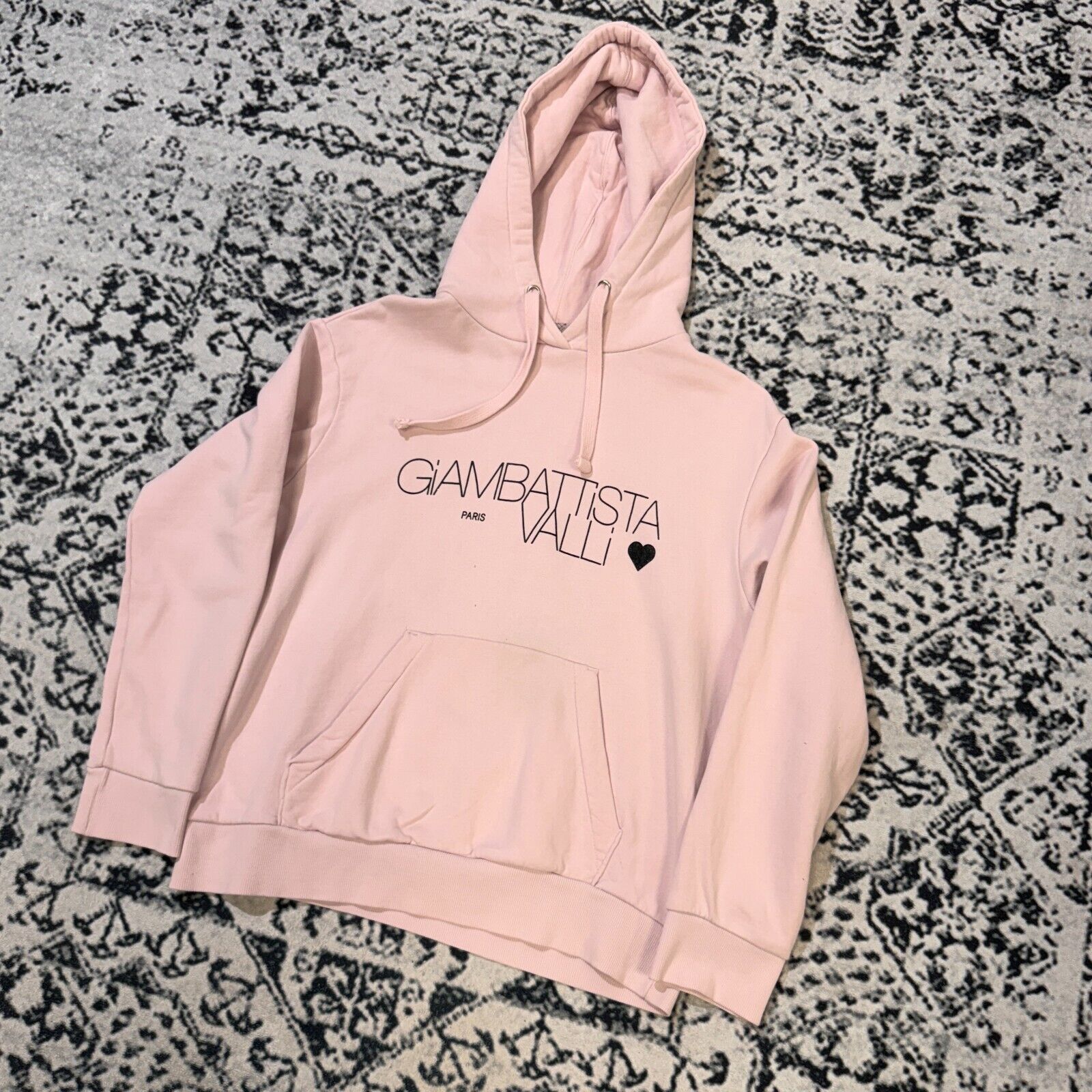 Giambattista Valli × Vintage Gambattista Valli Vintage Pink Cotton Hoodie Size L Y2K 90s Size US L / EU 52-54 / 3 - 2 Thumbnail