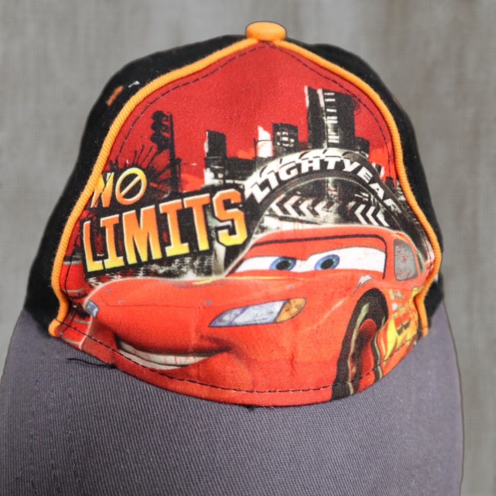 Disney Disney Baseball Cap Cars Pattern Adjustable Hat Cap for Teens Multicolor Black Disney Pixar Cars Theme Cars Land Movie Cars 2 Mens Girls Womens Size ONE SIZE - 1 Thumbnail