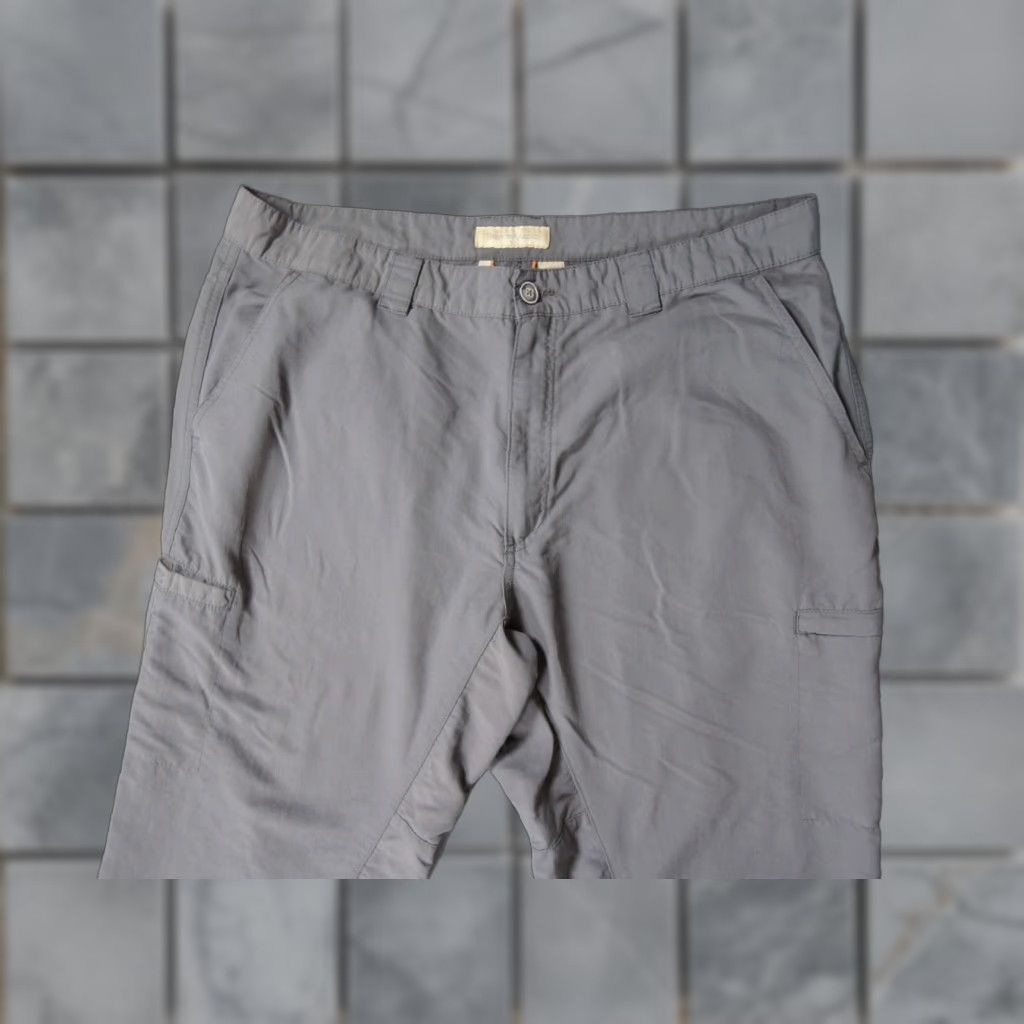 The Territory Ahead Territory Ahead Pants Mens 38 Gray Cargo Pockets Ripstop Outdoors Hike Camp Cargo Pants | 5-Pocket | Nylon | Straight | Wrangler? Size US 38 / EU 54 - 1 Thumbnail