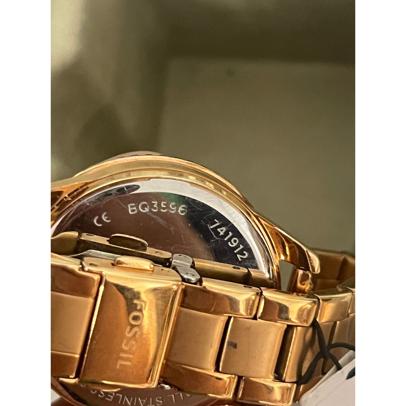 Fossil Fossil BQ3596 Rose Gold Watch, Stainless Steel Size ONE SIZE - 6 Thumbnail