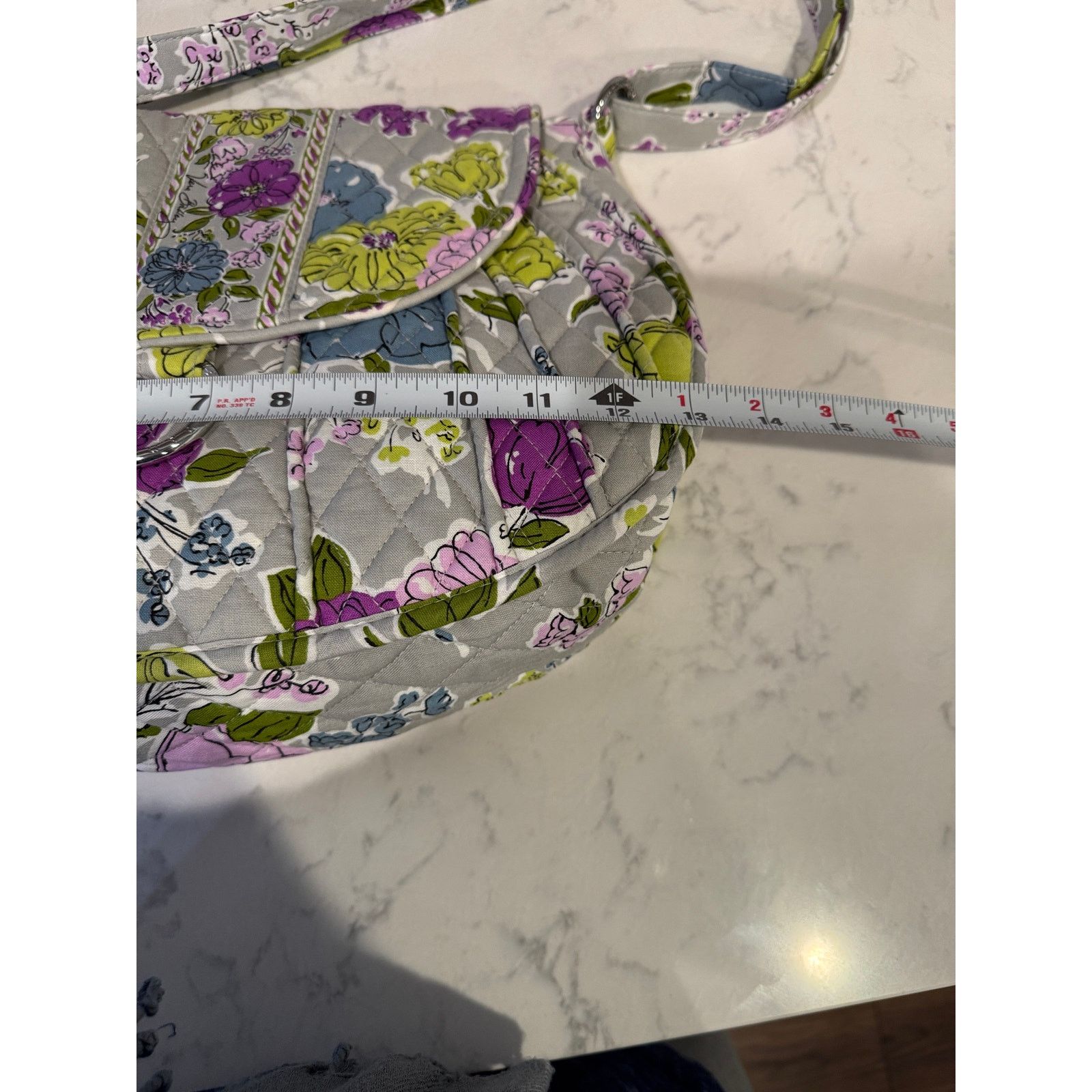 Vera Bradley Vera Bradley water color Floral Pattern Crossbody Purse Size ONE SIZE - 9 Thumbnail