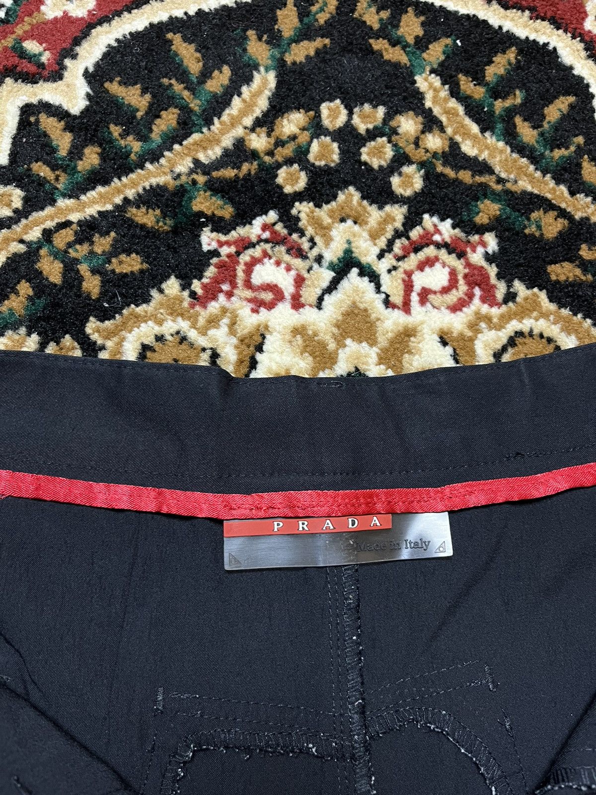 Prada 90’s Prada Nylon Suit Trouser Size US 33 - 5 Thumbnail
