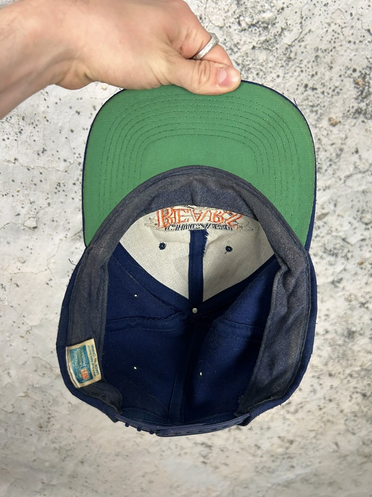 NFL × Vintage Vintage NFL Chicago Bears Hat 90s Rare Hype Sportswear Size ONE SIZE - 4 Thumbnail