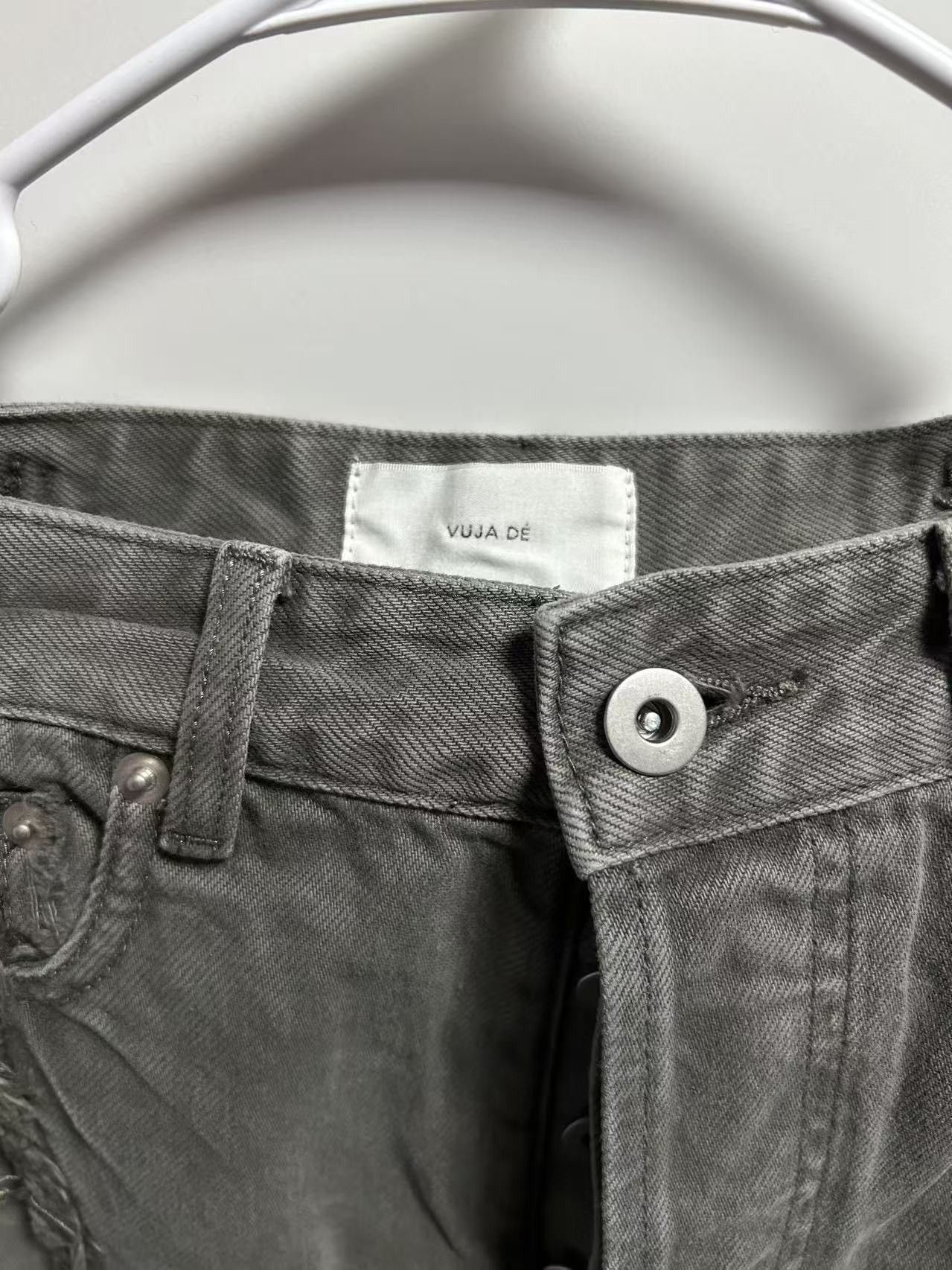 Vuja De Vuja De The "Diviser" Inside-Out Denim Cargo Pants - Size S Size US 31 - 2 Thumbnail